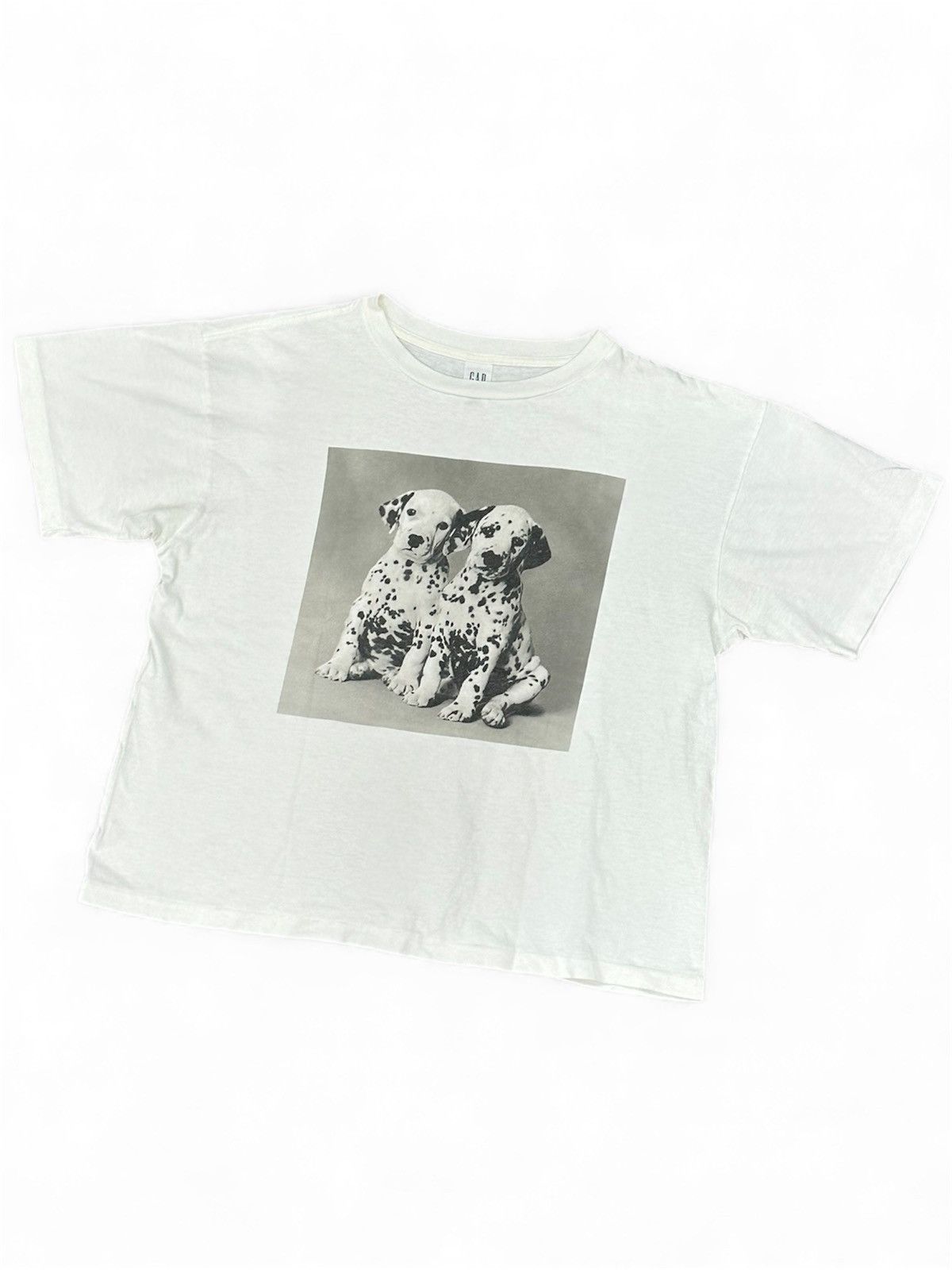 Gap Vintage 90s Gap “Dalmation Dog” Tee (Boxy) Size US M / EU 48-50 / 2 - 1 Thumbnail