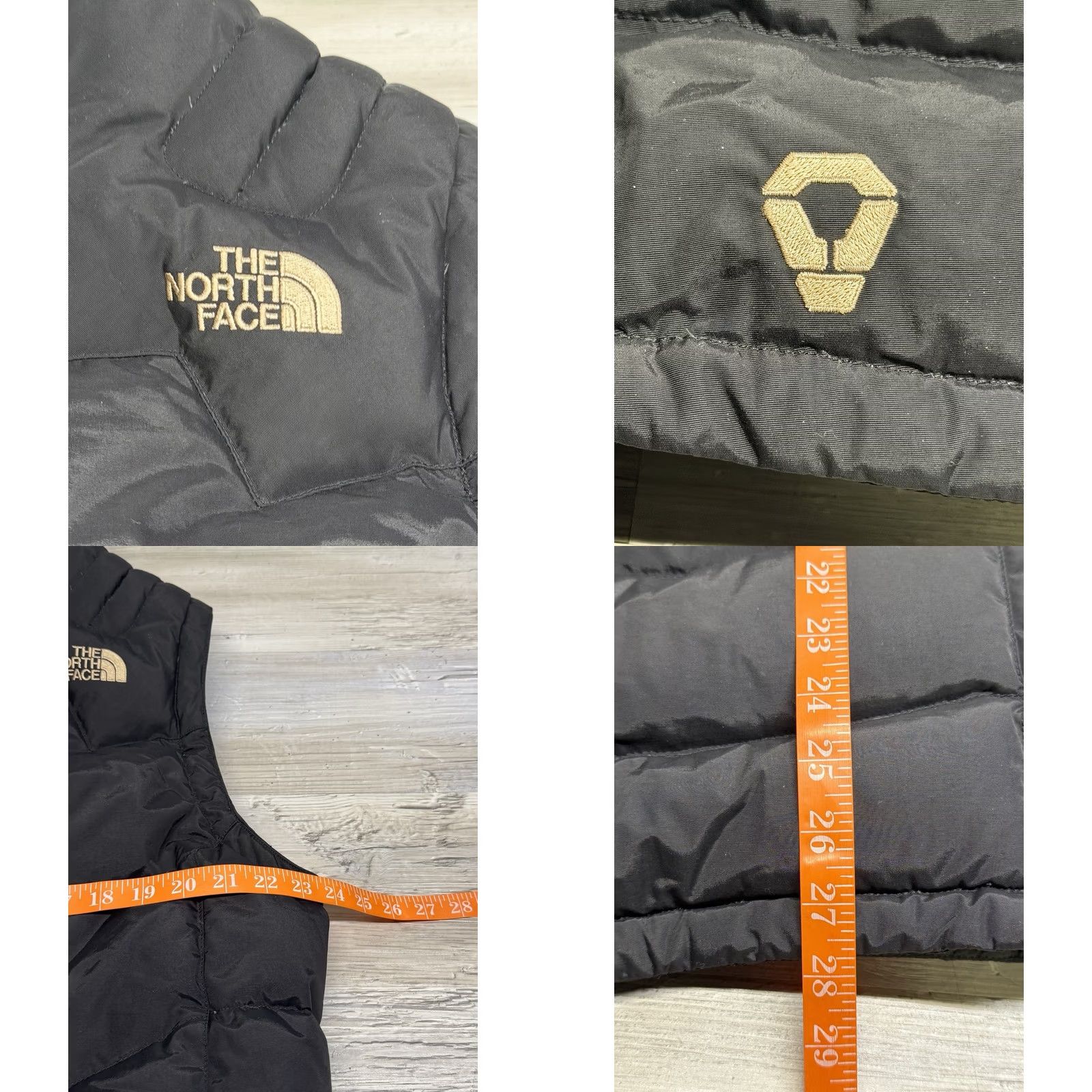 The North Face The North Face 600 Fill Down Puffer Vest Mens L Black Logo Quilted Full Zip Stand-Up Collar Insulated Lined Pockets Zipper Size US L / EU 52-54 / 3 - 9 Thumbnail