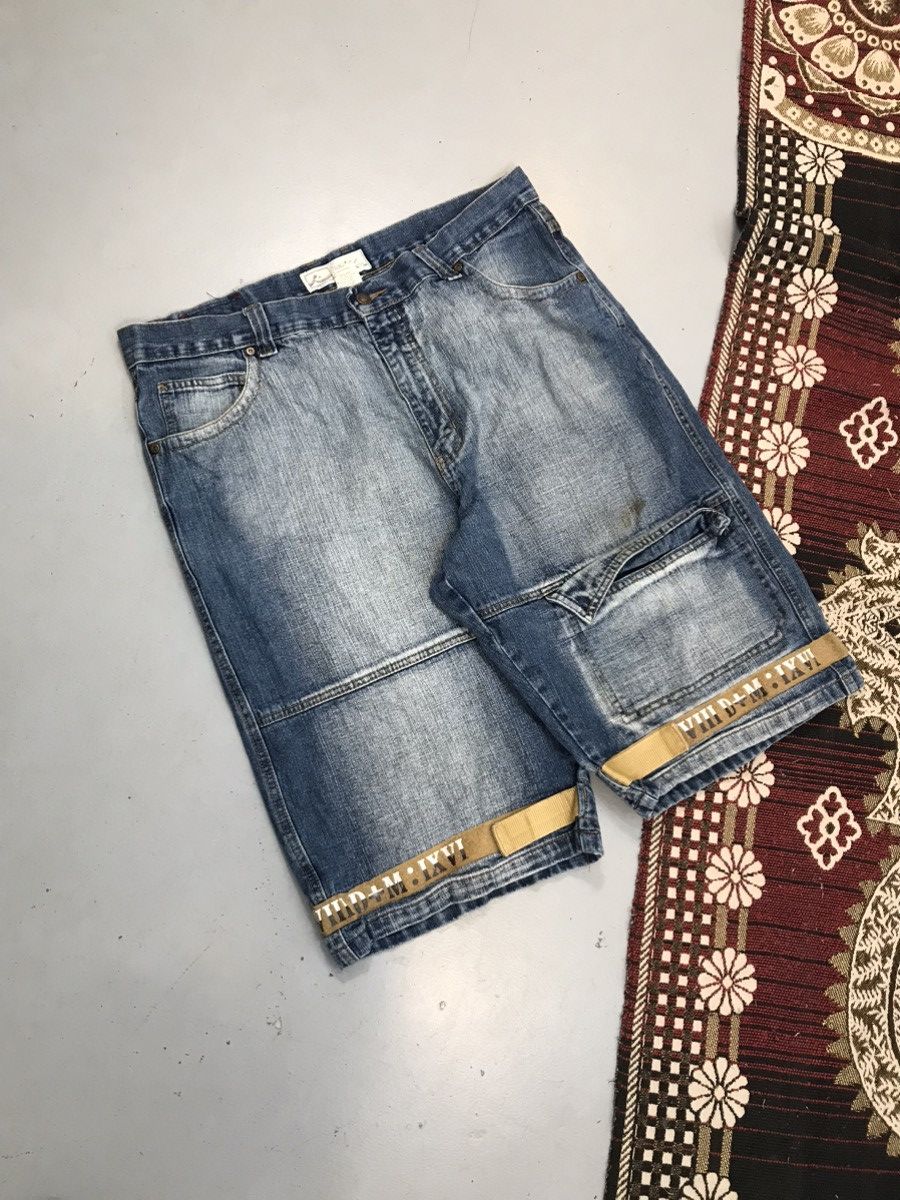 Marithe + Francois Girbaud Vintage mfg inspired denim jorts Size US 38 / EU 54 - 1 Thumbnail