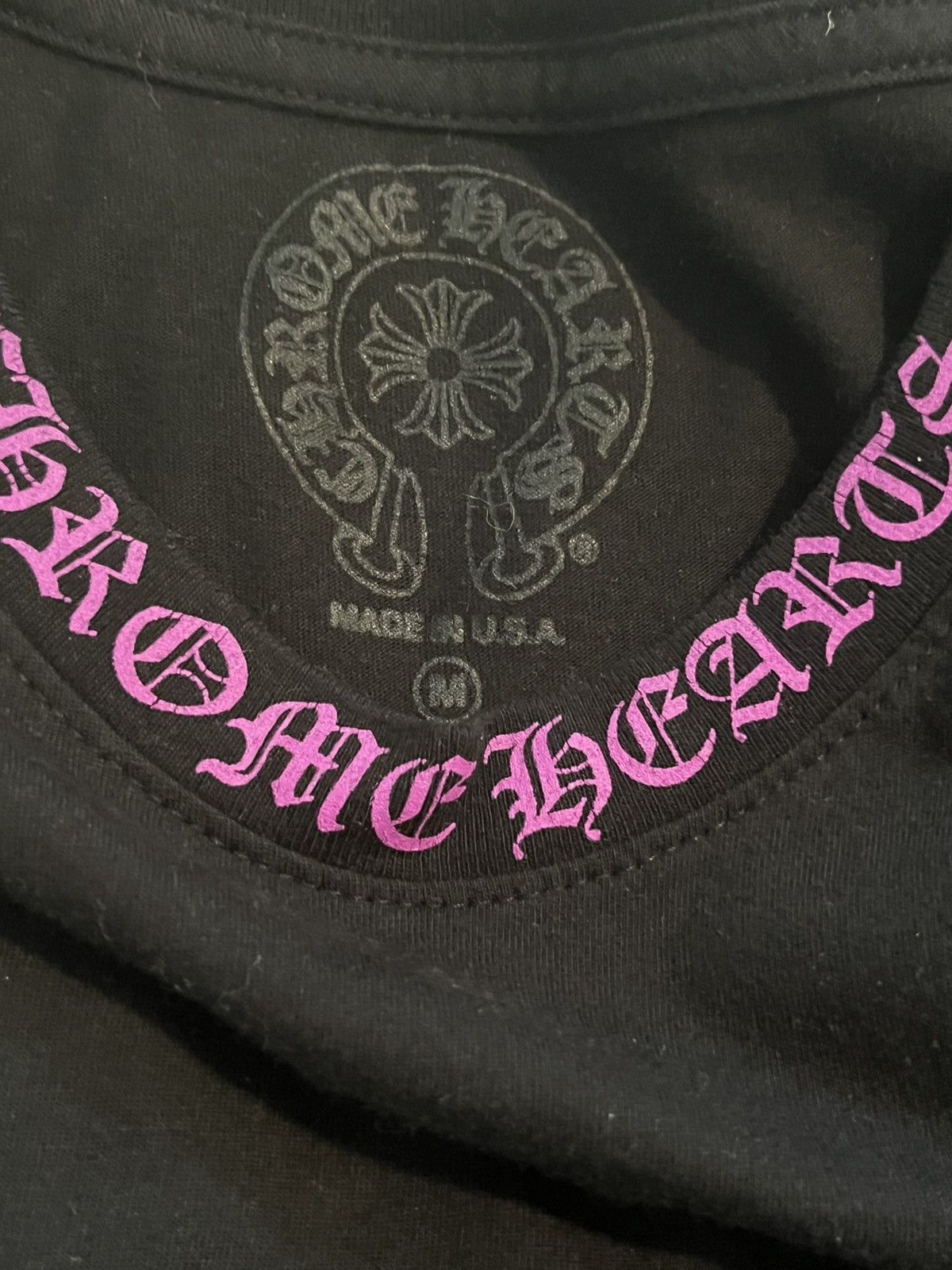 Chrome Hearts Chrome Hearts Neck Logo Pocket T Shirt Size US M / EU 48-50 / 2 - 7 Thumbnail