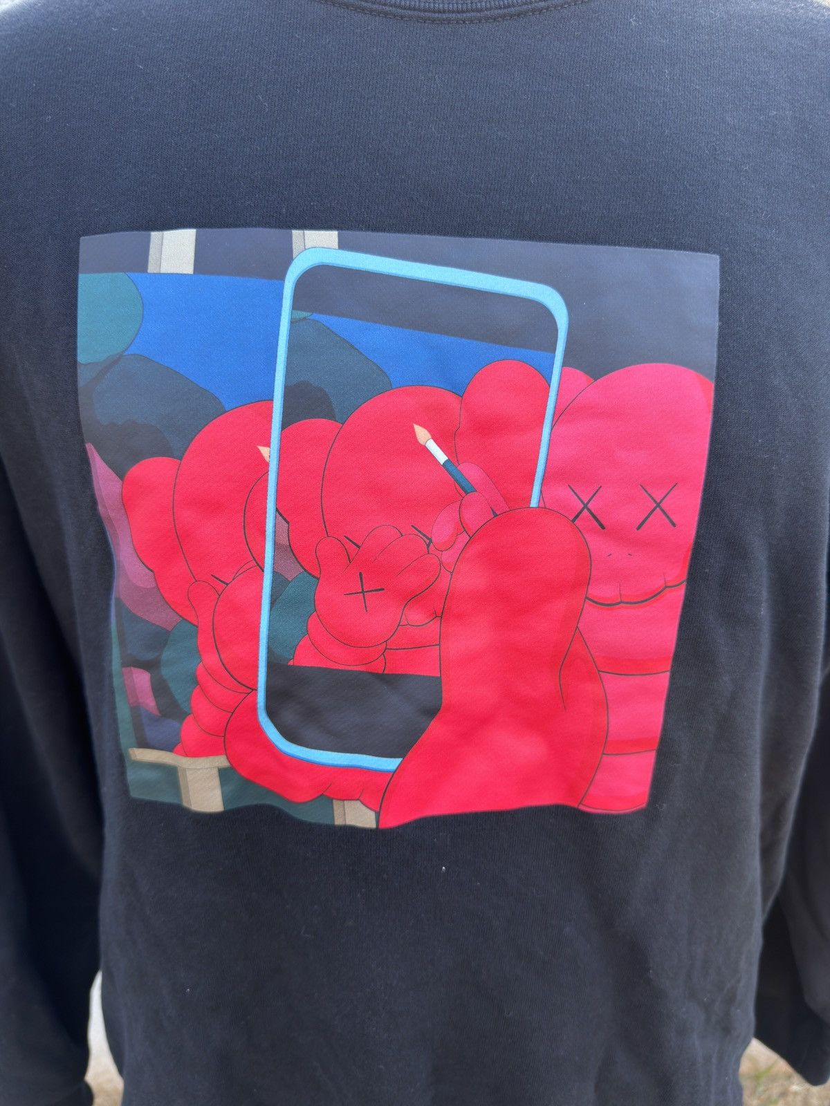 Andy Warhol × Uniqlo PreOwned KAWS x Uniqlo Warhol Graphic Sweatshirt Men's L Size US L / EU 52-54 / 3 - 4 Thumbnail