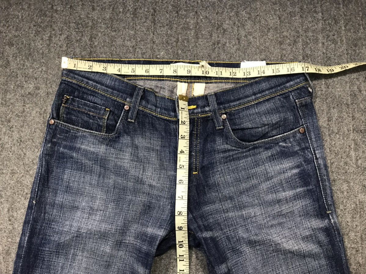 Japanese Brand Buiry Couture Indigo Denim Straight Cut Fits Size 34 Size US 34 / EU 50 - 13 Thumbnail