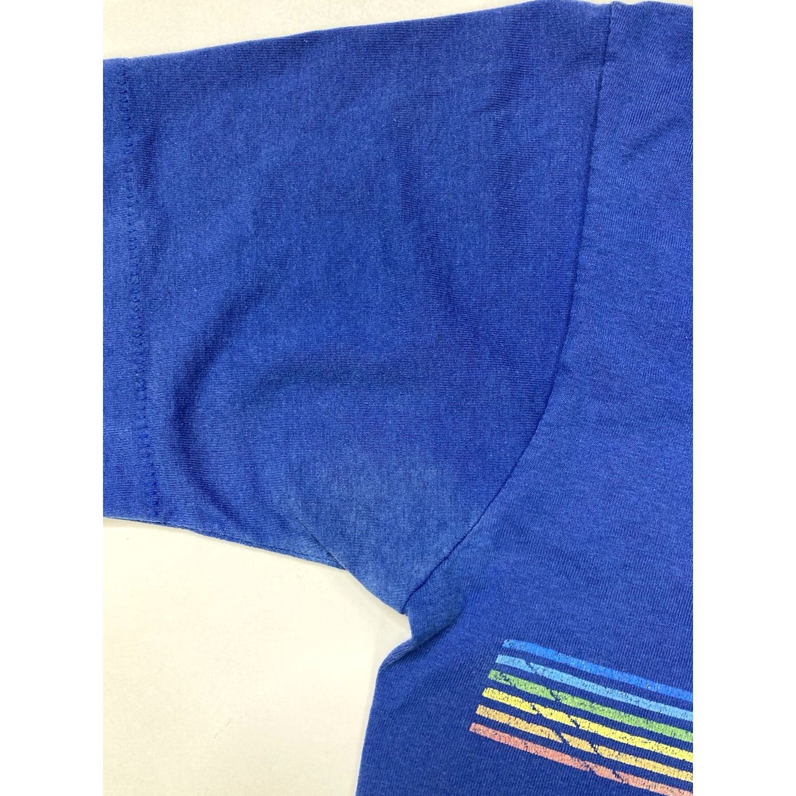 Vintage VINTAGE Mustangs Perrine Baptist Academy Graphic T-shirt Men Small 70s 80s Size US S / EU 44-46 / 1 - 3 Thumbnail