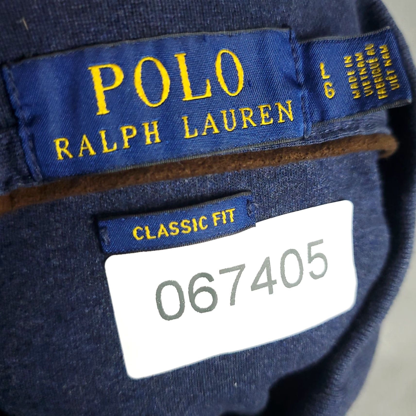 Ralph Lauren Ralph Lauren Polo Shirt Mens Large Blue Golf Casual Long Sleeve Shirt Size US L / EU 52-54 / 3 - 6 Thumbnail