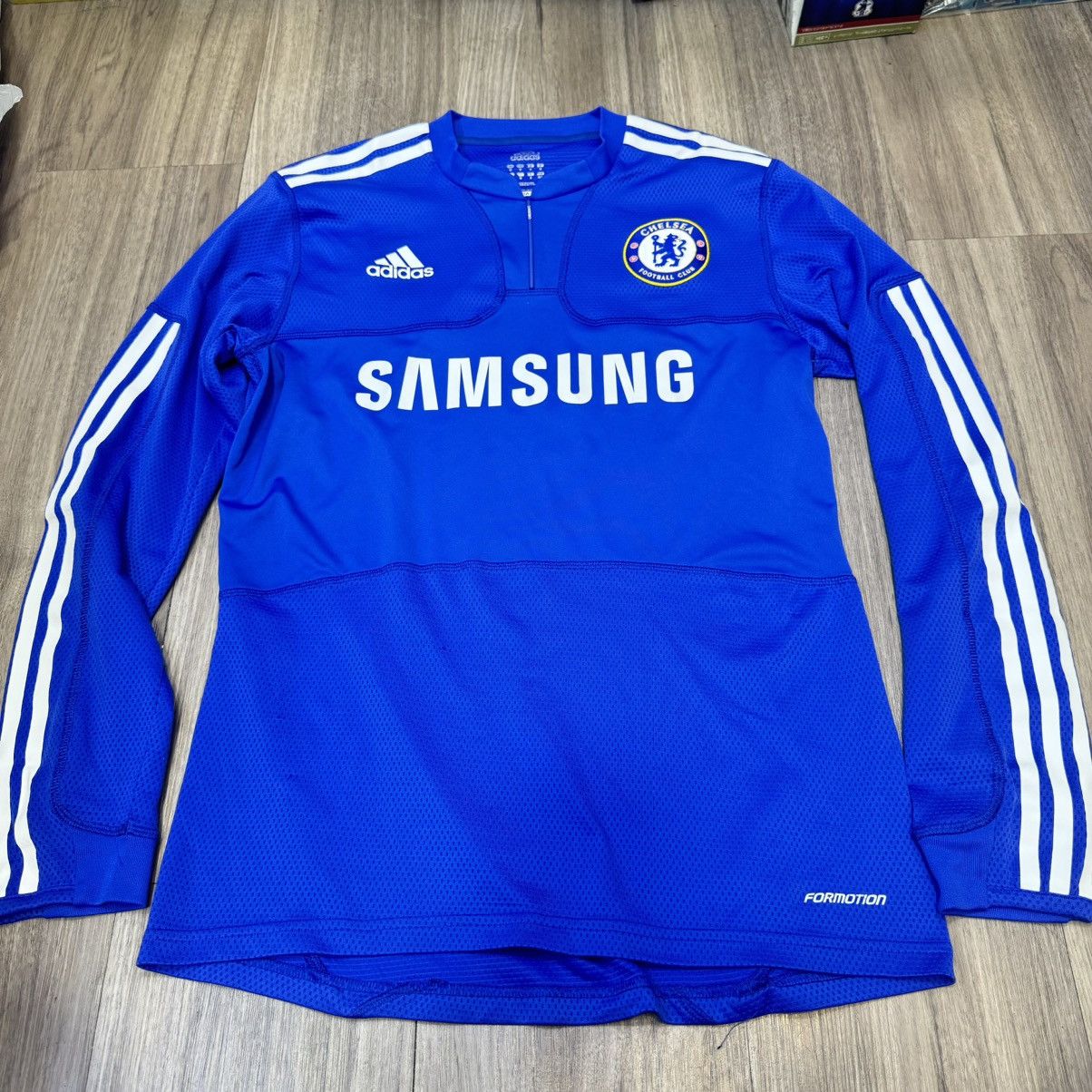 Chelsea Soccer Chelsea 09/10 player issue longsleeves home shirt #8 Lampard Size US M / EU 48-50 / 2 - 1 Thumbnail