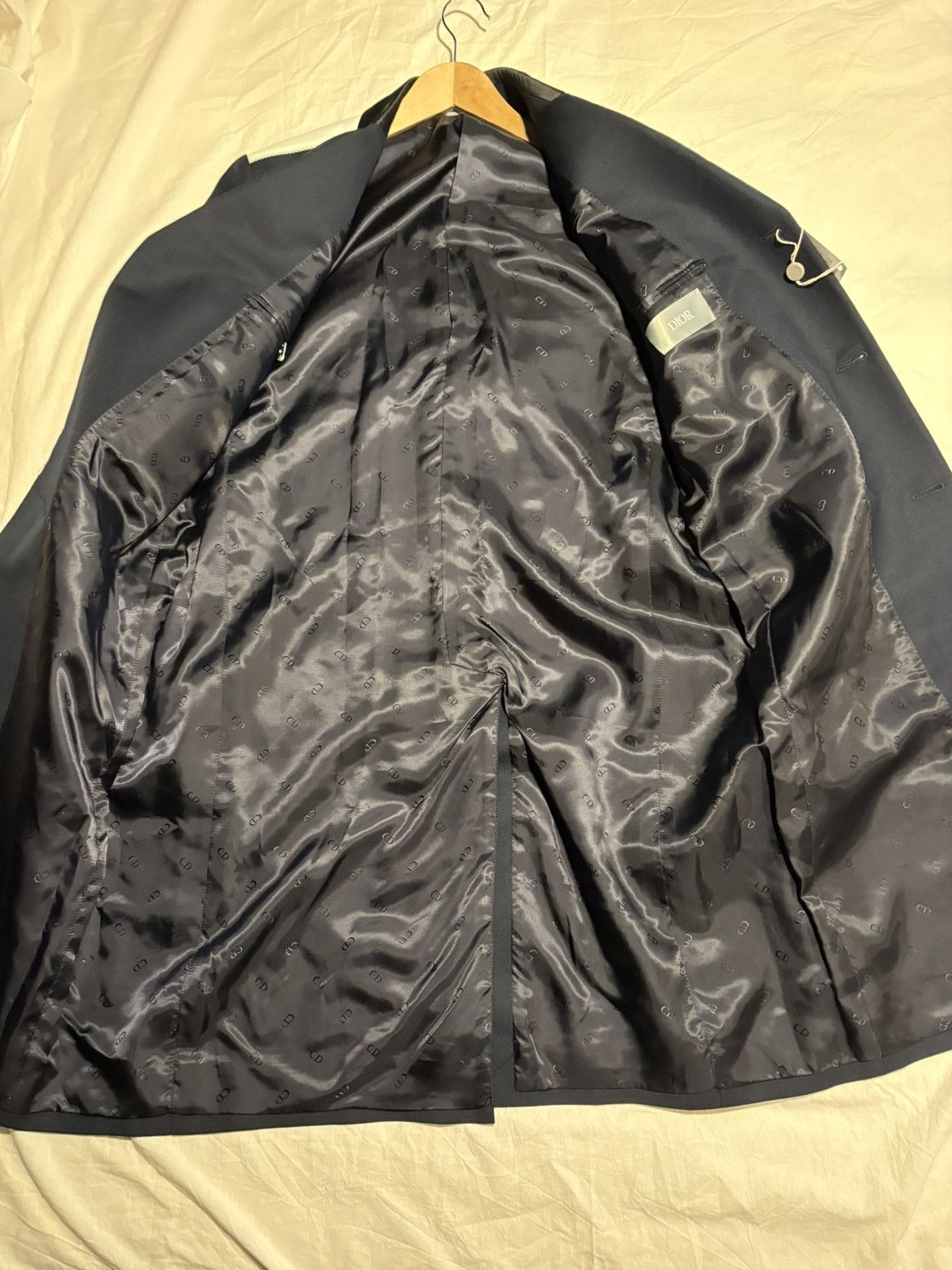 Dior Dior Blue wool/mohair coat. Size US M / EU 48-50 / 2 - 10 Thumbnail