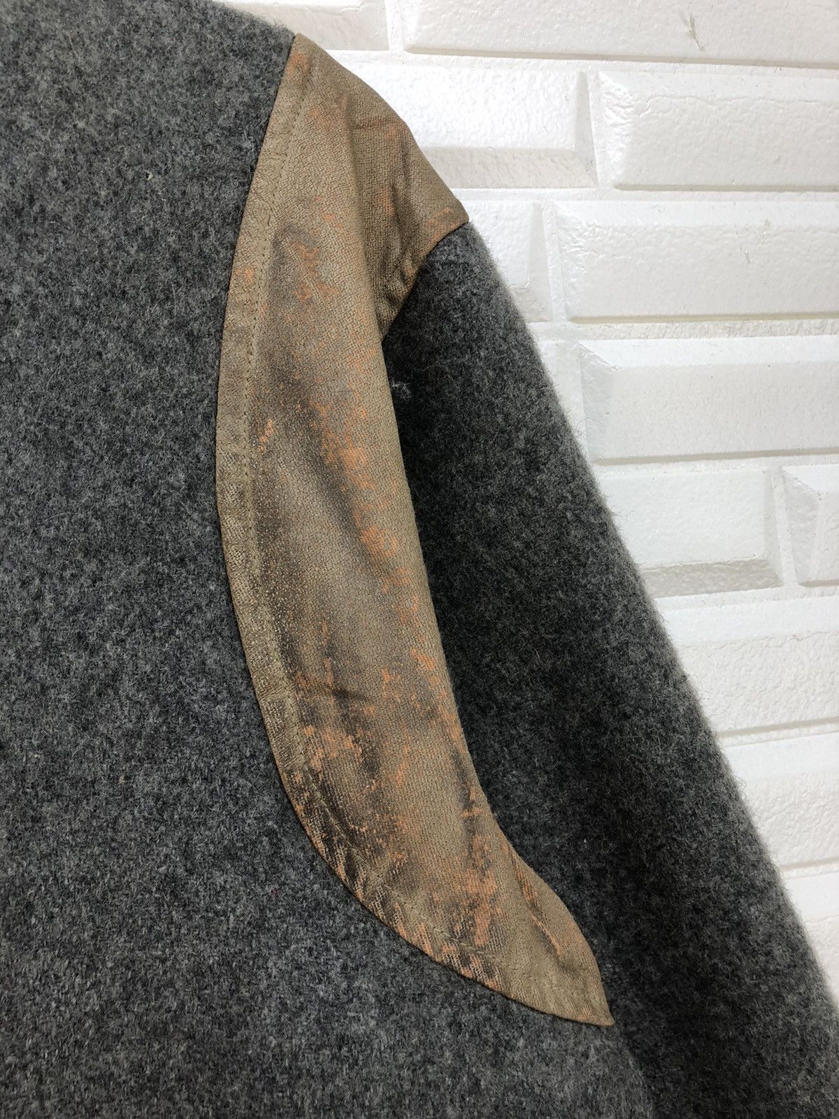 Japanese Brand × Vintage Vintage Varsity Black Wool Jacket Size US M / EU 48-50 / 2 - 5 Thumbnail