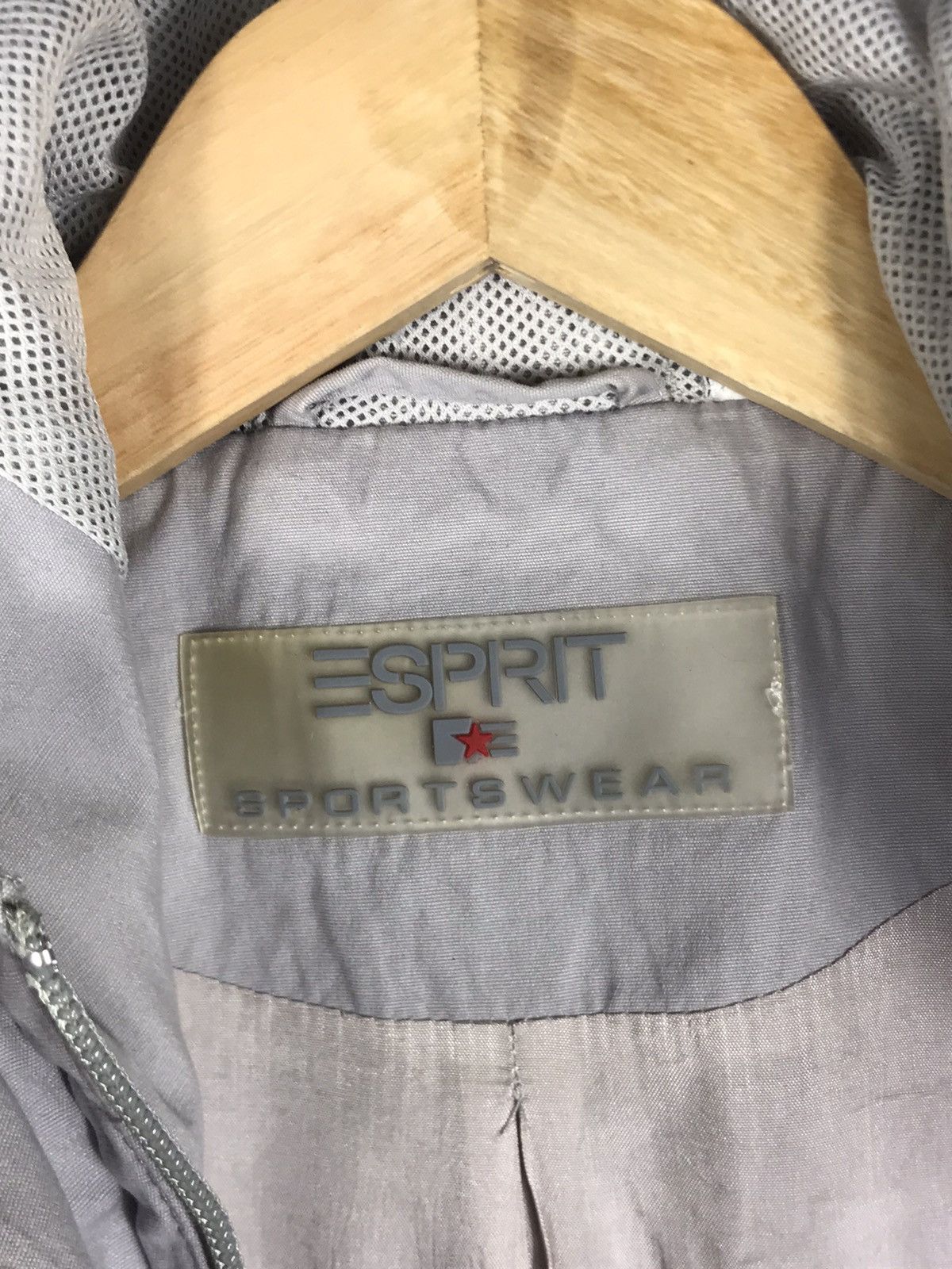 Esprit × Vintage ⚡️Vintage Esprit Sportswear Hooded Zipper Long Jacket Size US L / EU 52-54 / 3 - 10 Thumbnail