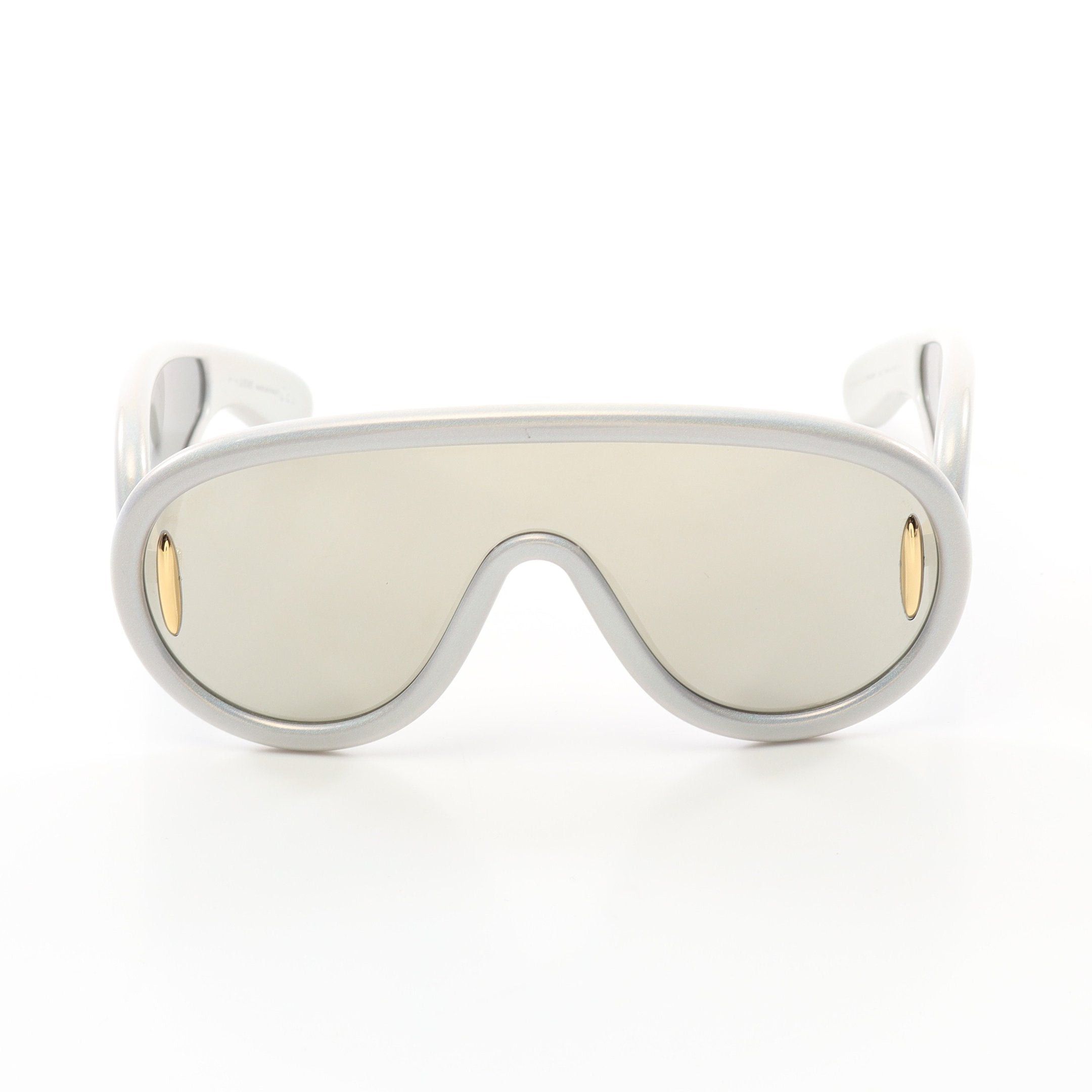 Loewe Loewe Wave Mask Sunglasses Light Gray Size ONE SIZE - 1 Thumbnail