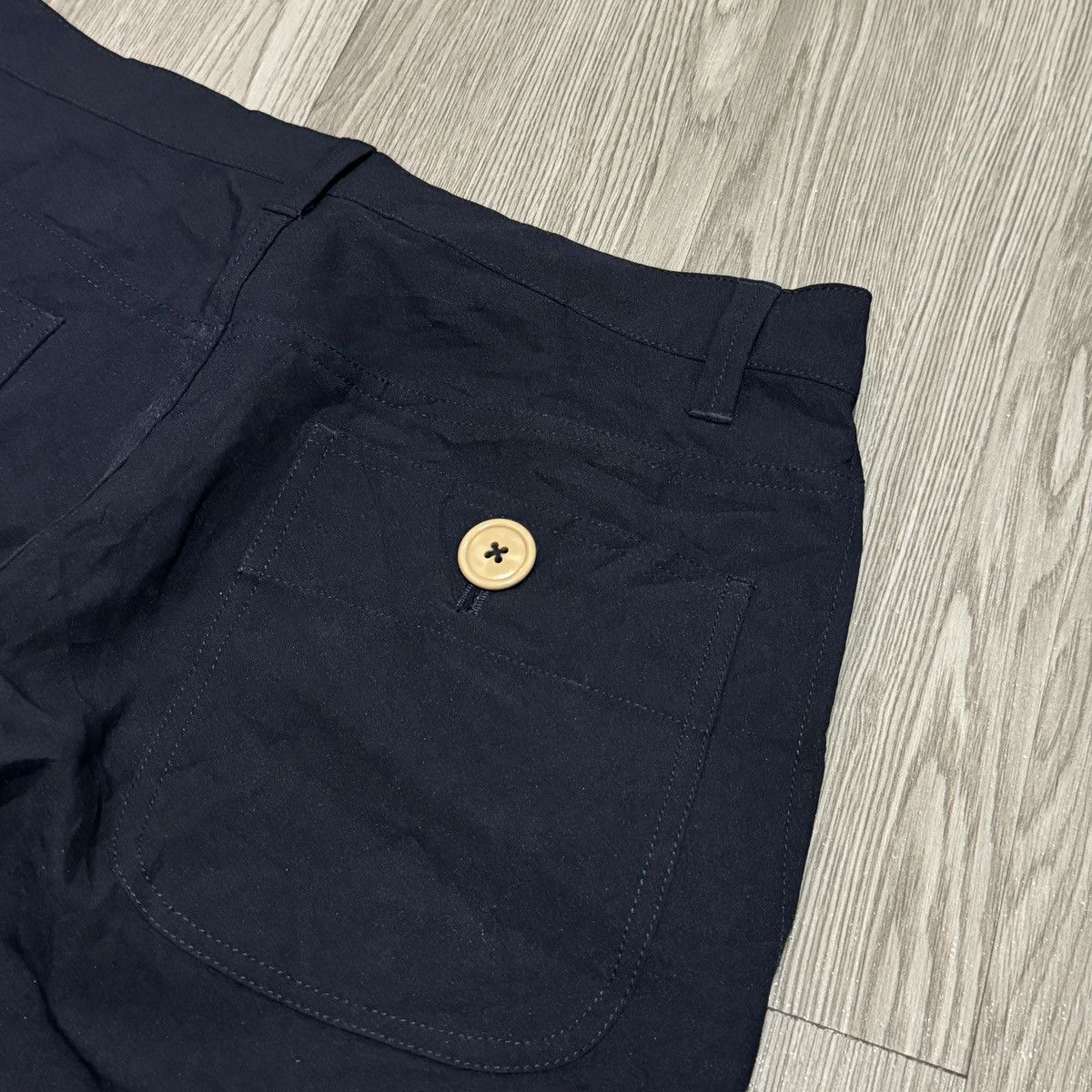 Japanese Brand × Undercover × Vintage Undercover AW 04/05 "BUT BEAUTIFUL" Navy Button Cargo pants Size US 32 / EU 48 - 19 Thumbnail