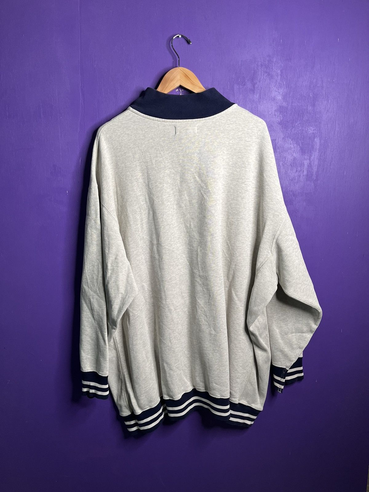Polo Ralph Lauren × Vintage Vintage 90s Polo Ralph Lauren o wing quarter zip jacket Size US XXL / EU 58 / 5 - 2 Thumbnail