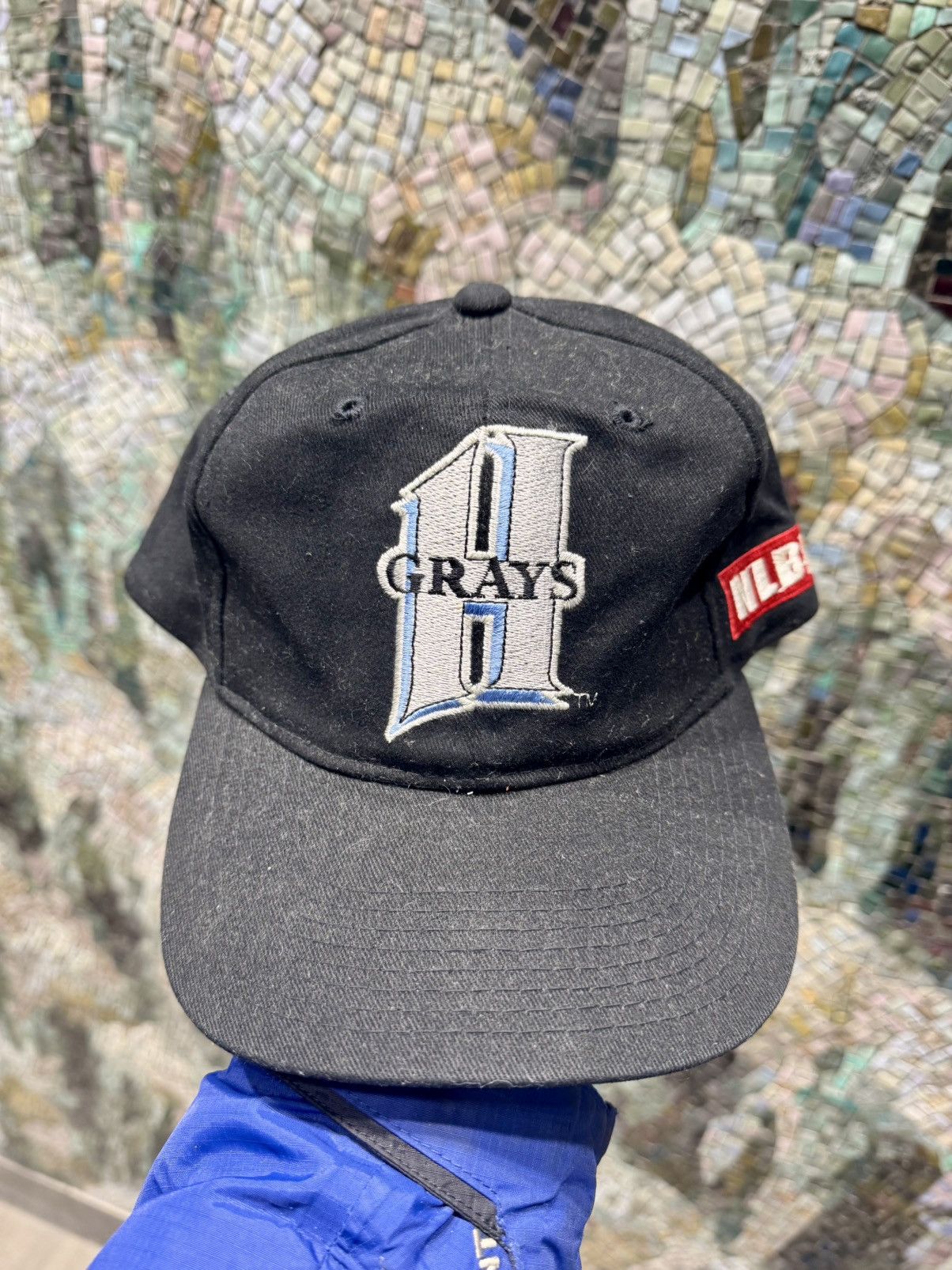 Authentic Negro Leagues × Vintage Vintage Negro League Homestead Grays NLBM Baseball Snapback Size ONE SIZE - 7 Thumbnail