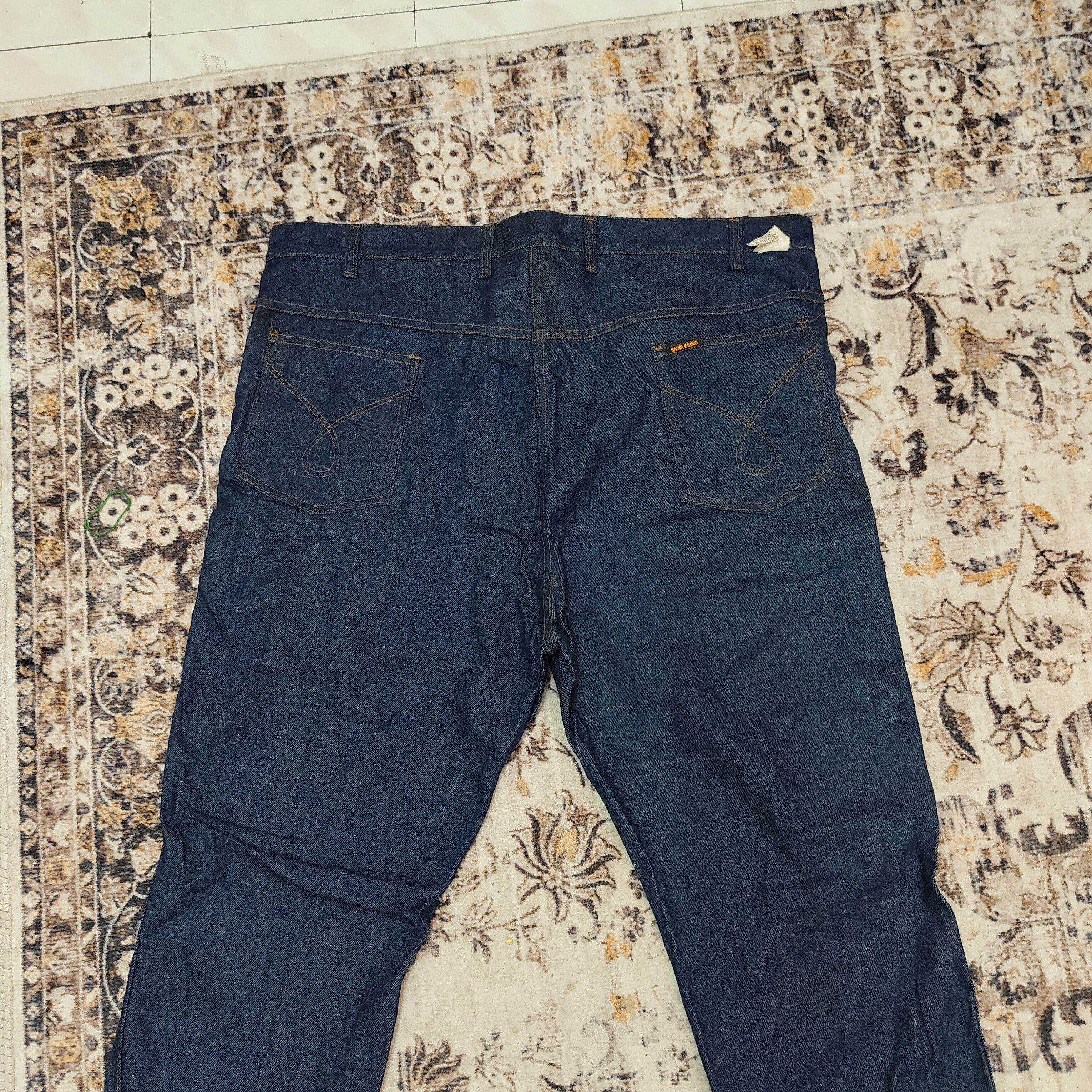 Vintage Vintage 70s 80s Saddle King Oversized US 46 Jean Size US 44 / EU 60 - 5 Thumbnail