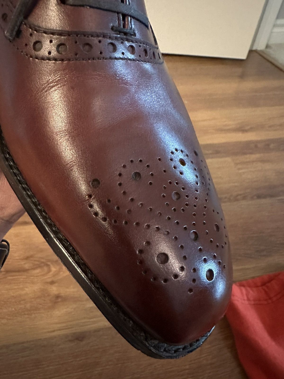 J.FitzPatrick Wallingford II Half Brogue Burgundy Calf Size US 9 / EU 42 - 17 Thumbnail