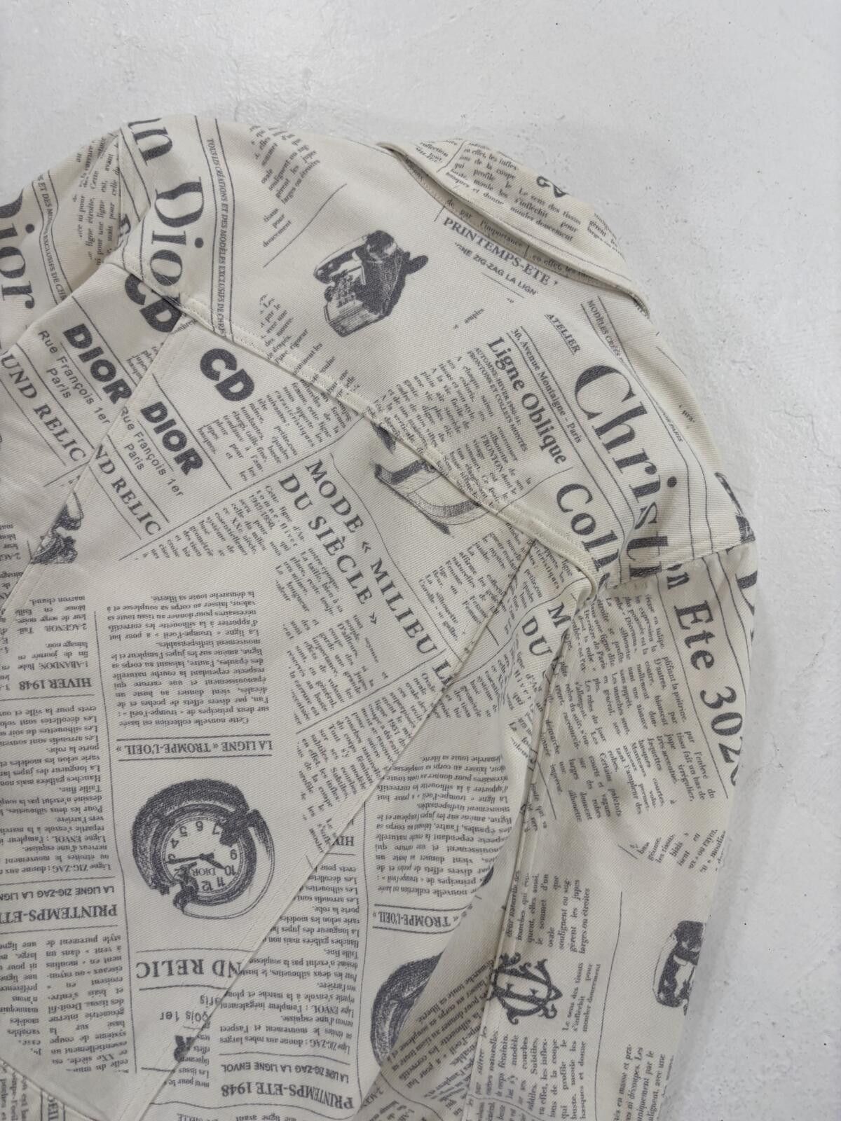 Dior Dior Homme Newspaper Jacket Size US S / EU 44-46 / 1 - 6 Thumbnail