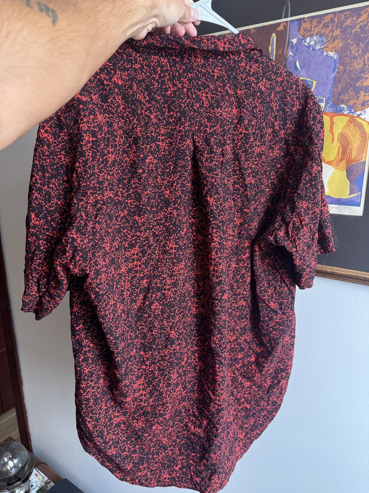 Comme des Garcons SHIRT COMME DES GARCONS SHIRT Button Up Red S12015 Size US S / EU 44-46 / 1 - 6 Thumbnail