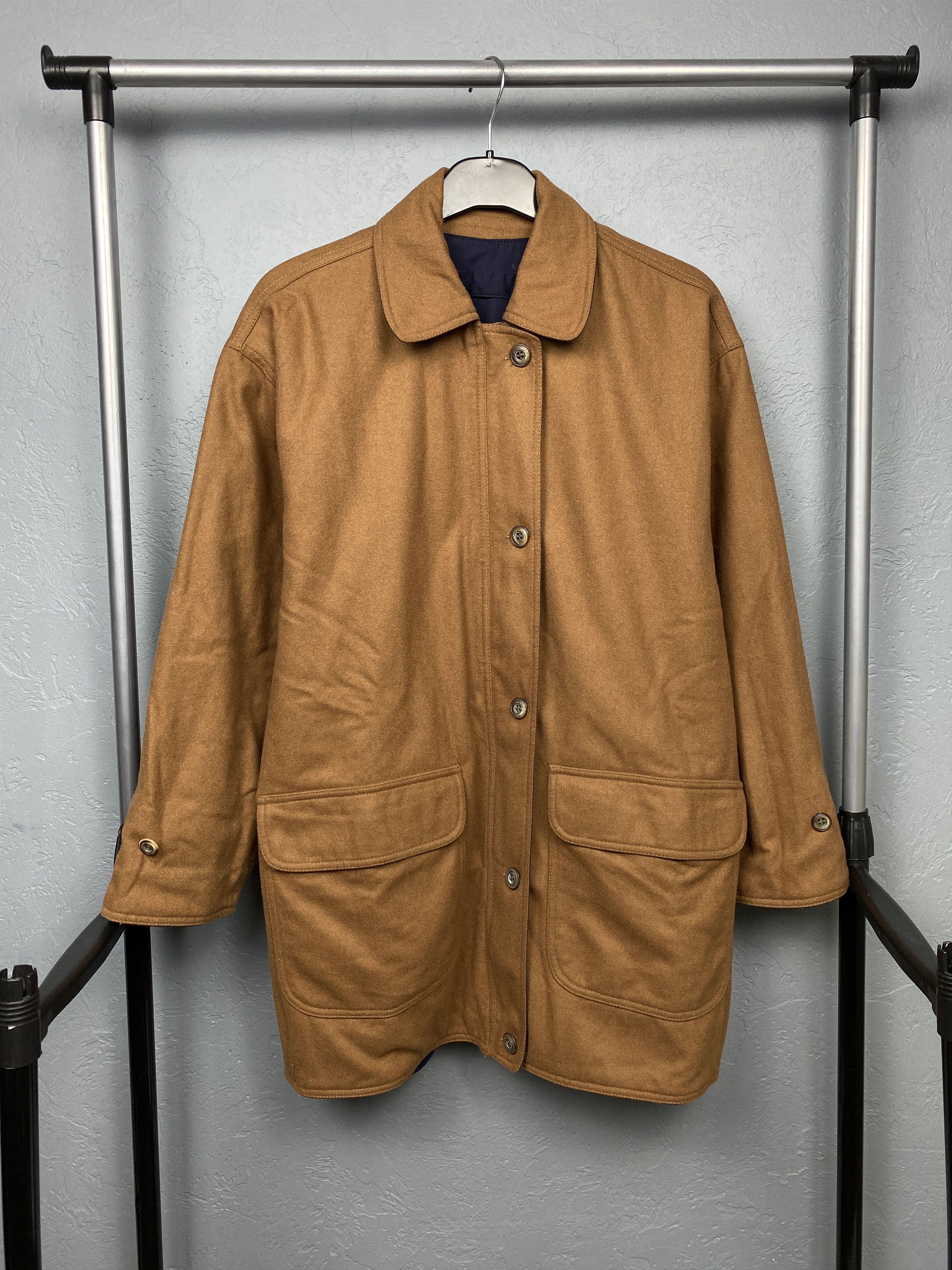 Aquascutum Aquascutum Vintage Womens Reversible Wool Coat Jacket Size S / US 4 / IT 40 - 1 Thumbnail