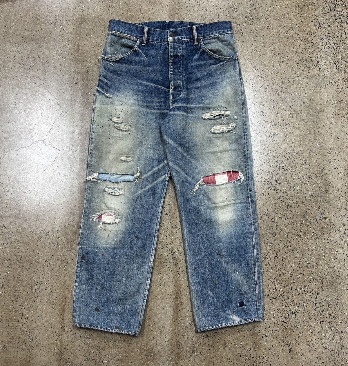 Visvim visvim ss hakama pants crash Size US 34 / EU 50 - 1 Thumbnail