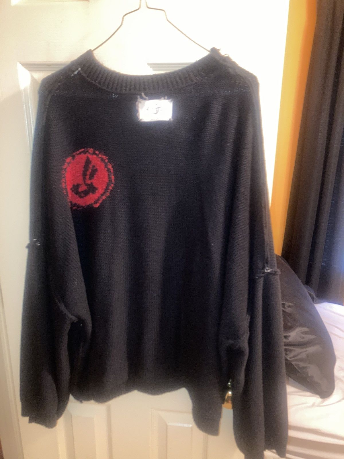 Gleb Kostin Solutions Gleb Kostin Solutions Bjork Debut Knit Oversized Sweater Size US L / EU 52-54 / 3 - 8 Thumbnail