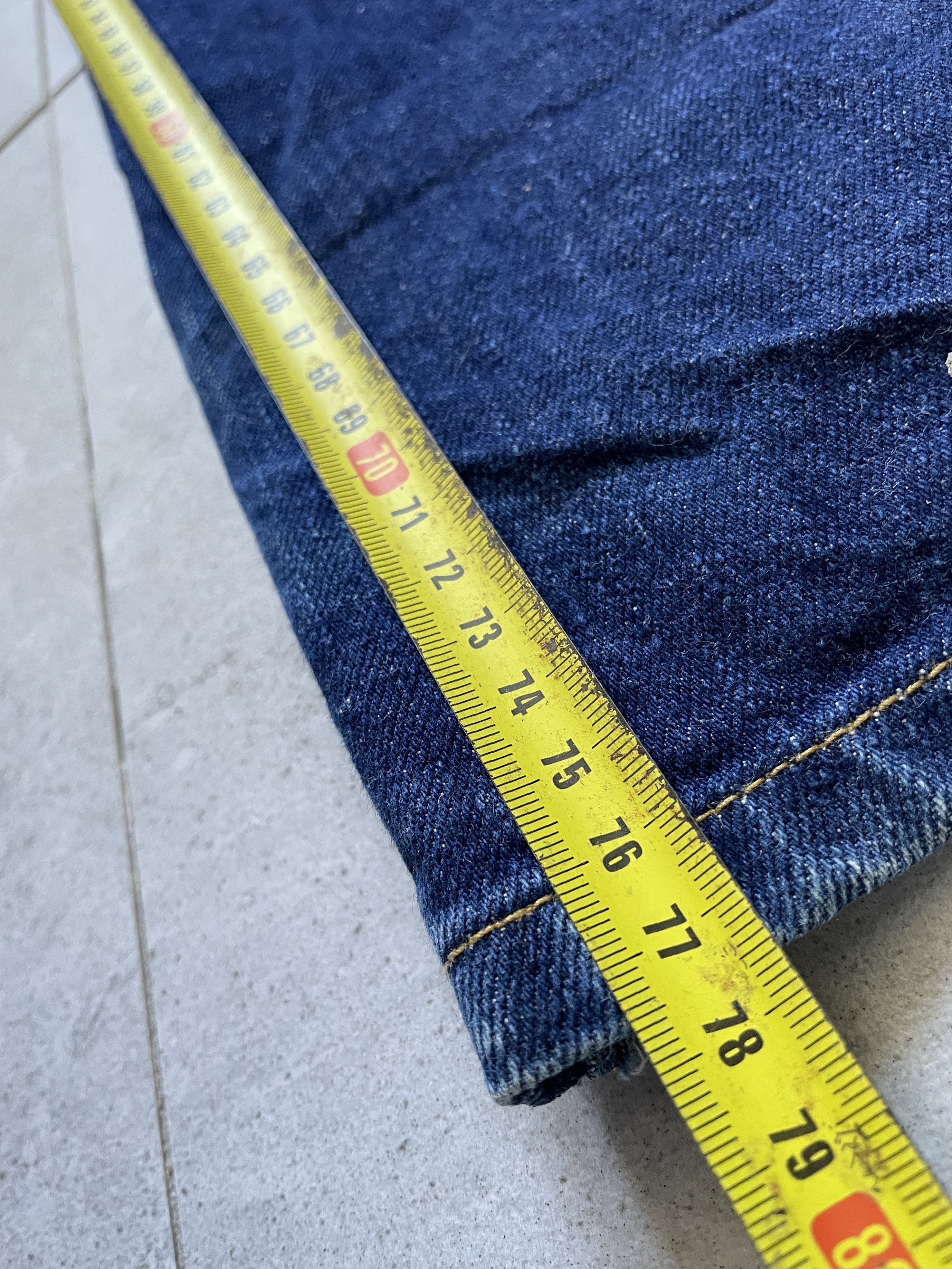 Southpole Y2K PLAYERZ 69 BAGGY NAVY DENIM JEANS Size US 36 / EU 52 - 9 Thumbnail