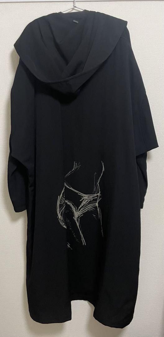 Yohji Yamamoto YOHJI YAMAMOTO pour homme18AW discharge dyed long coat Size US L / EU 52-54 / 3 - 1 Thumbnail