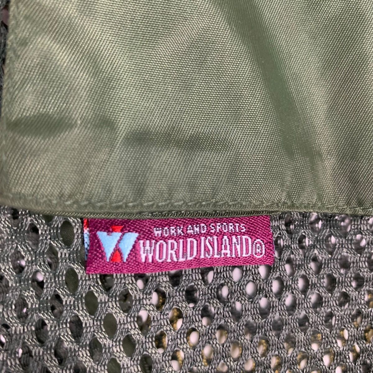 Vintage WORLD ISLAND Tiger Graphic on Back Utility Vest #0556-C26 Size US L / EU 52-54 / 3 - 14 Thumbnail