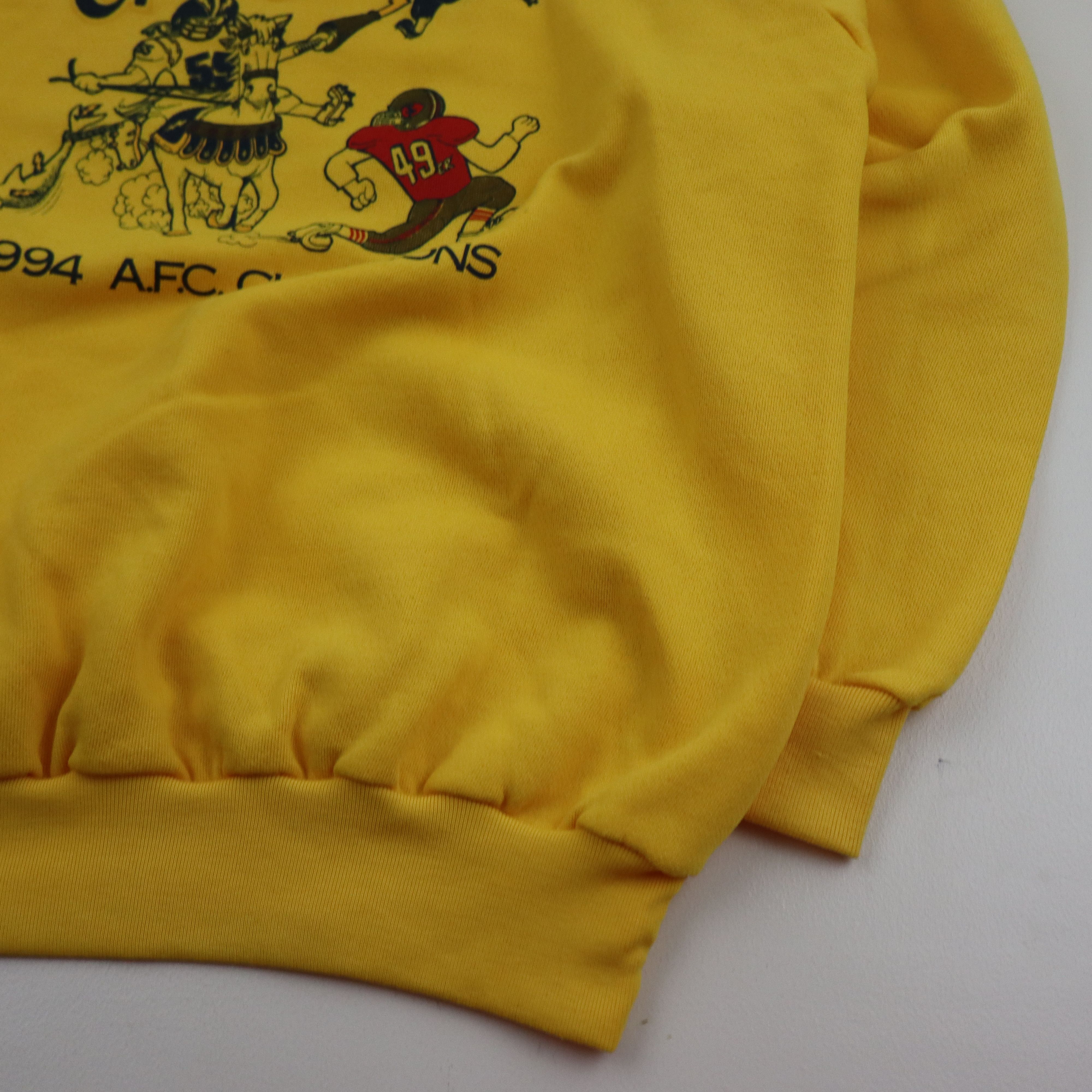 NFL × Vintage Vintage 1994 San Diego Chargers AFC Champions Sweatshirt 90s Size US XXL / EU 58 / 5 - 4 Thumbnail
