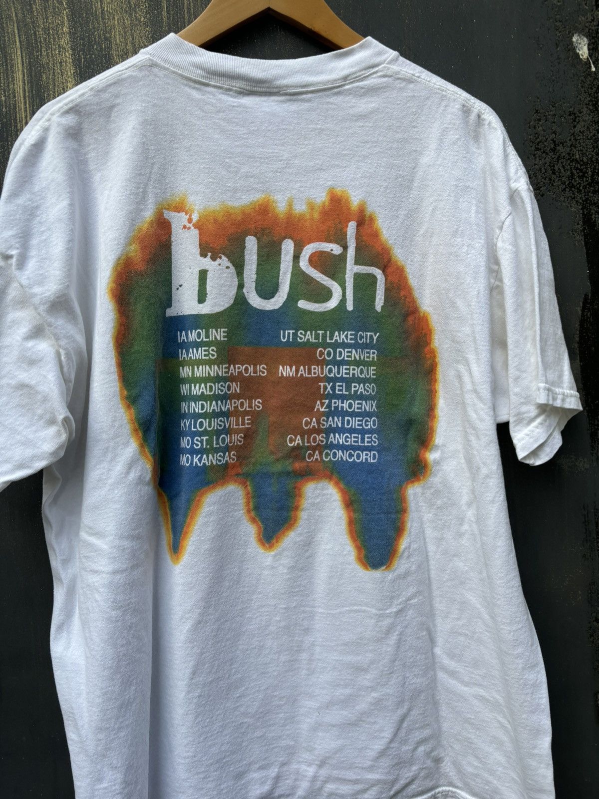 Band Tees VERY RARE! Vintage 1997 Bush Tour Band Tees Rock Size US XL / EU 56 / 4 - 7 Thumbnail