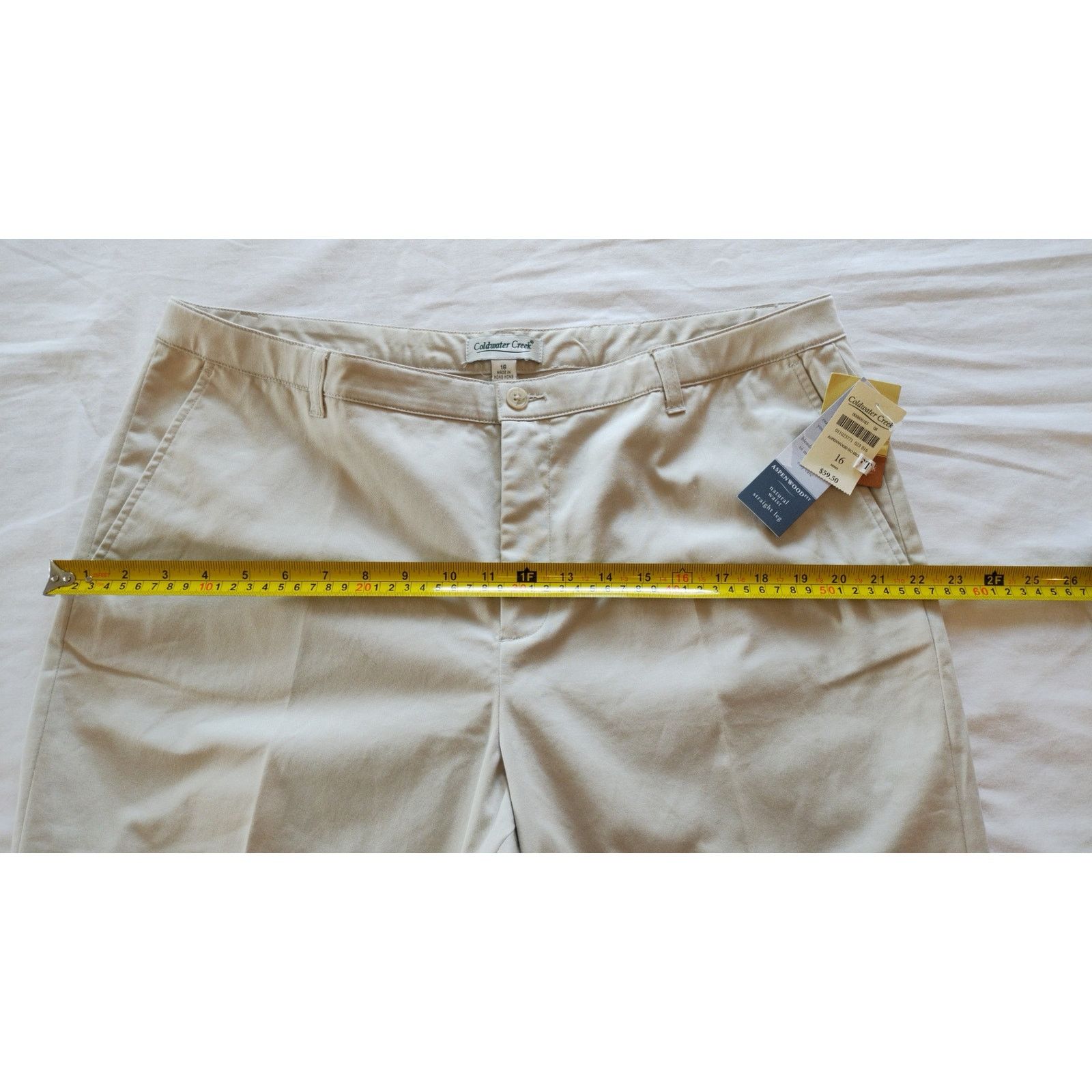 Coldwater Creek Coldwater Creek Women Dress Pants Sz 16 Straight Leg NWT Size 38" / US 16 / IT 52 - 14 Thumbnail