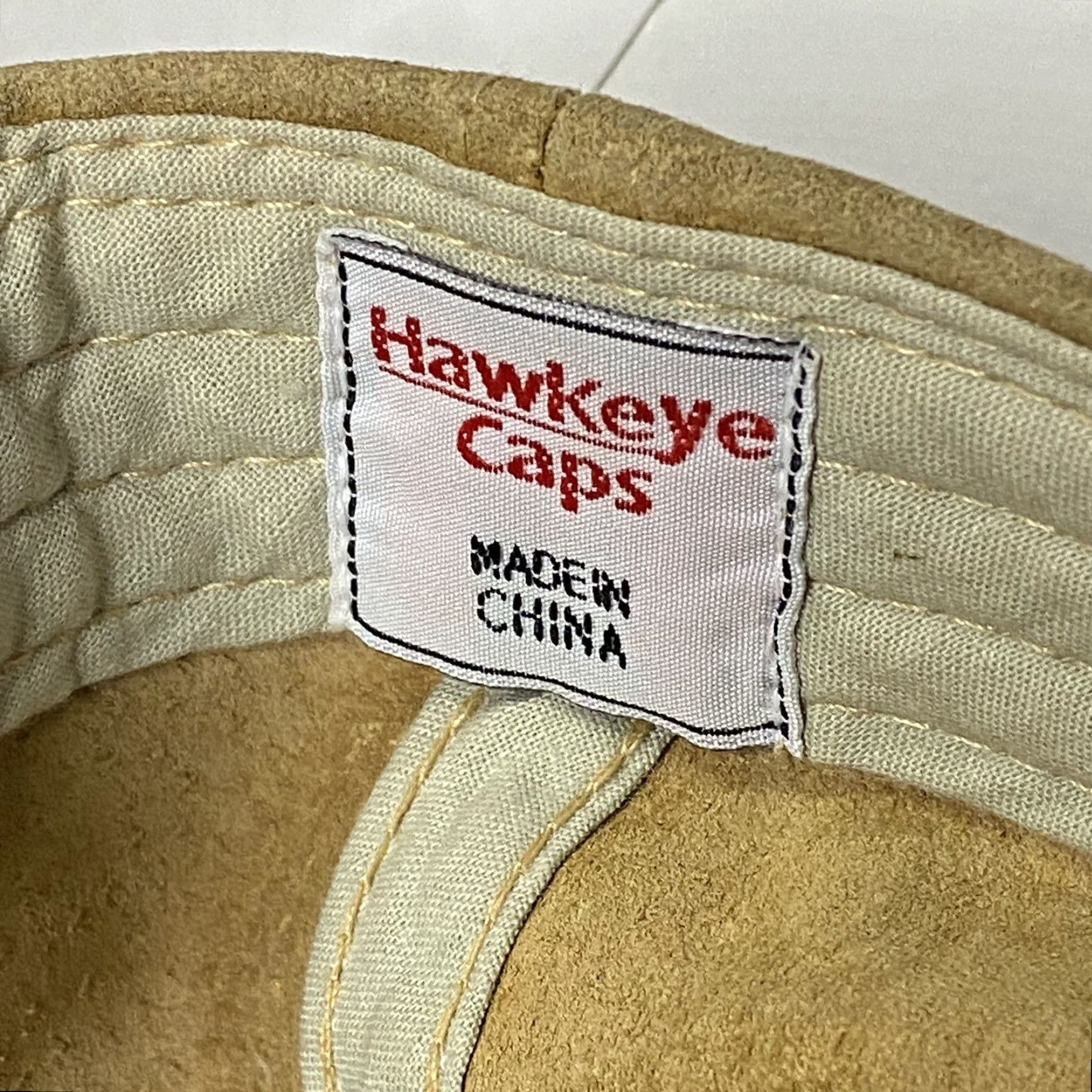 Vintage VINTAGE Hawkeye Solid Leather Cap Adjustable Strapback Outer Banks Brown 1990s Rare Mens Womens Boys Girls Size ONE SIZE - 5 Thumbnail