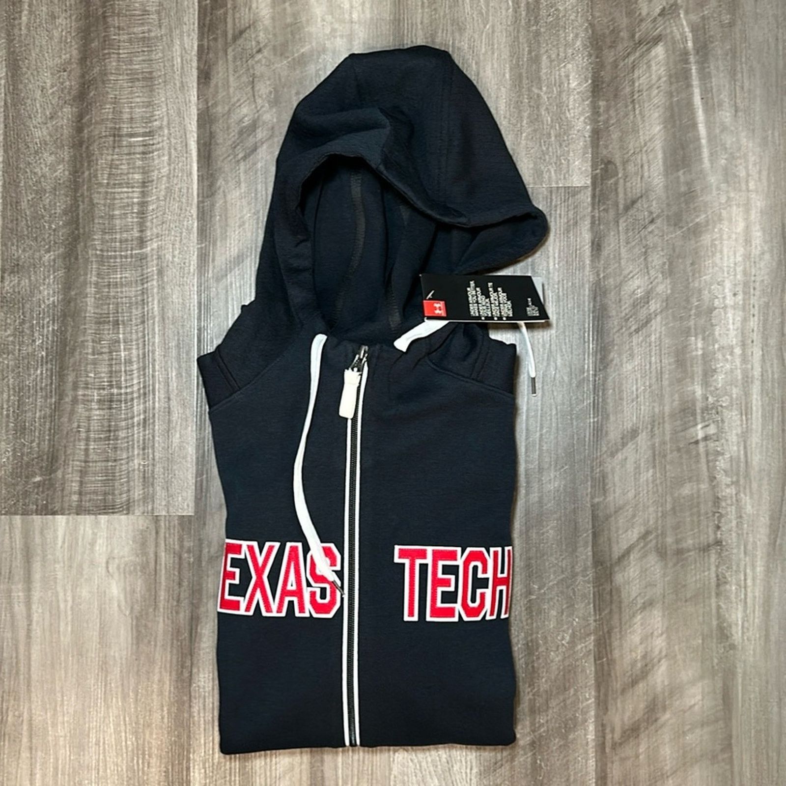 Under Armour Texas Tech Red Raiders Under Armour Full Zip Hoodie - Large Size US L / EU 52-54 / 3 - 1 Thumbnail