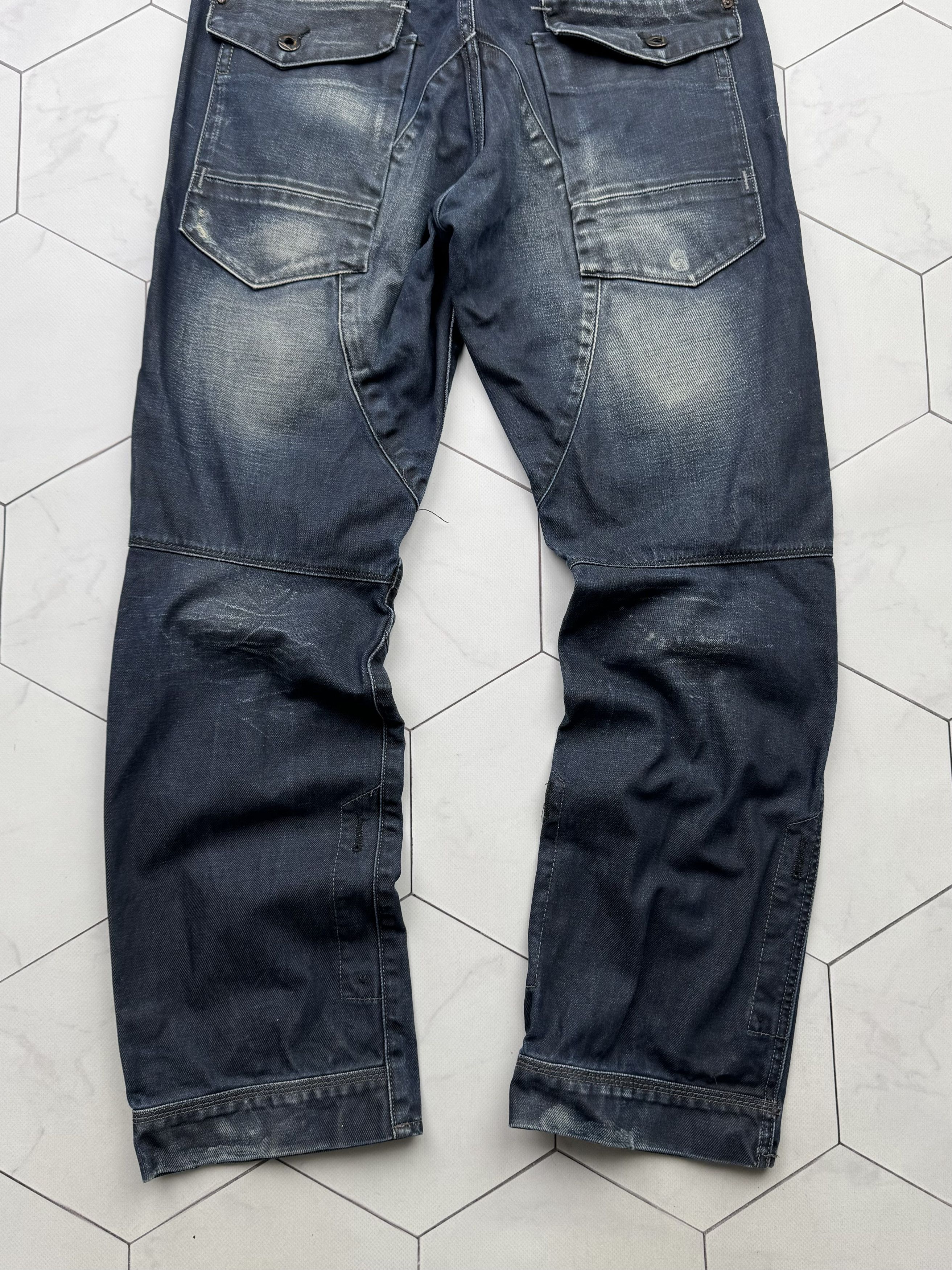 G-Star G Star Raw General 5620 Tapered Extract Embro Jeans (B291) Size US 30 / EU 46 - 9 Thumbnail