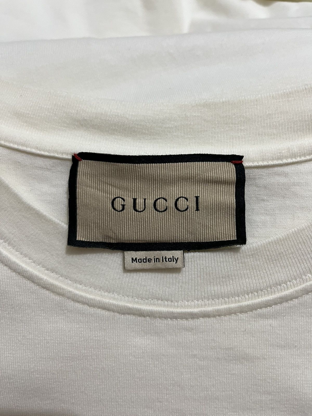 Gucci GUCCI "Blade" Logo T-Shirt Size US L / EU 52-54 / 3 - 4 Thumbnail