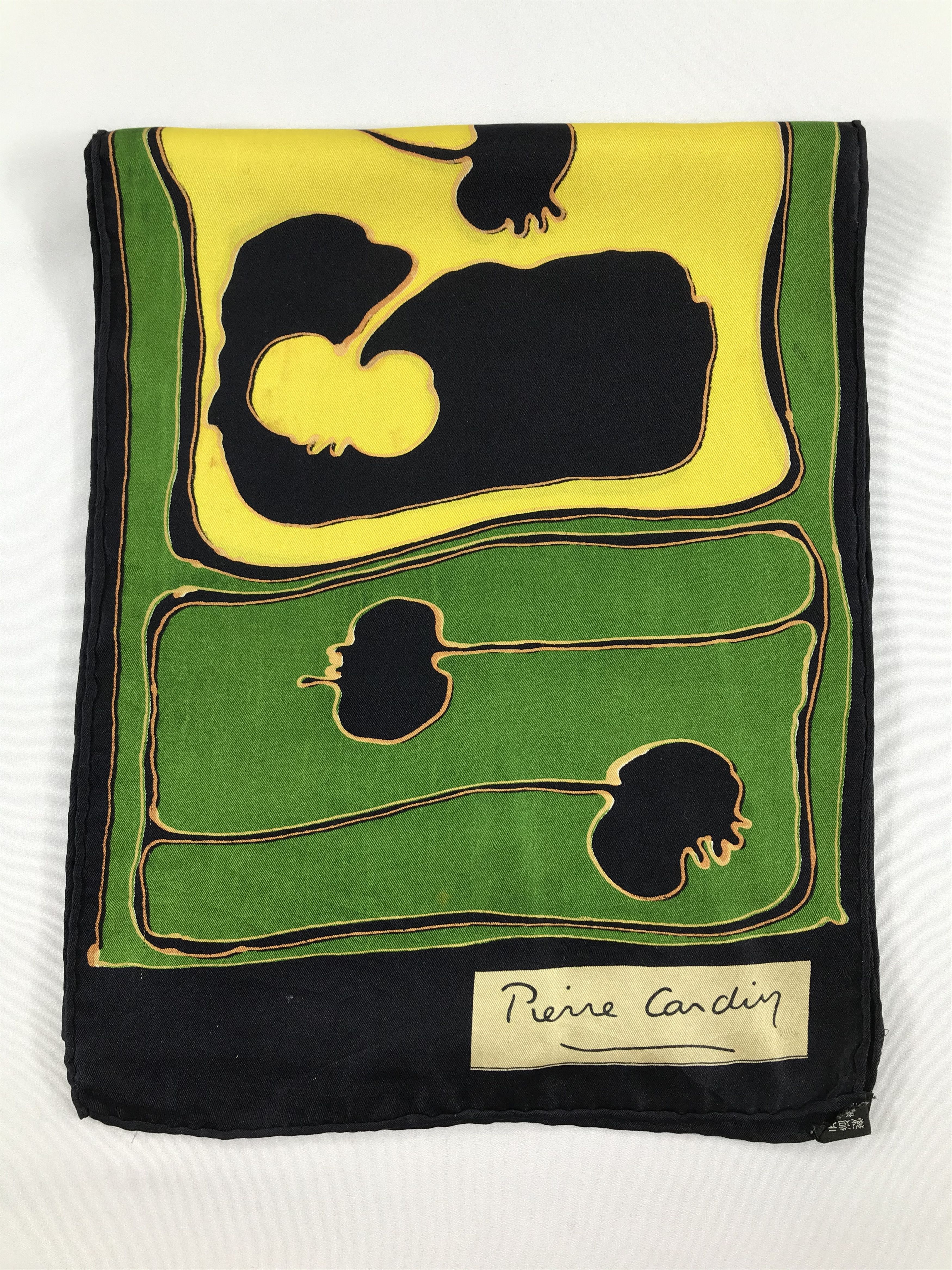Pierre Cardin Vintage Pierre Cardin Silk Scarf Size ONE SIZE - 2 Thumbnail