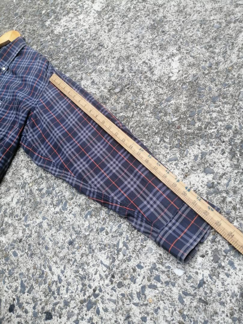 Burberry × Vintage Burberry Plaid Button Downs Longsleeve Shirt Size US L / EU 52-54 / 3 - 4 Thumbnail