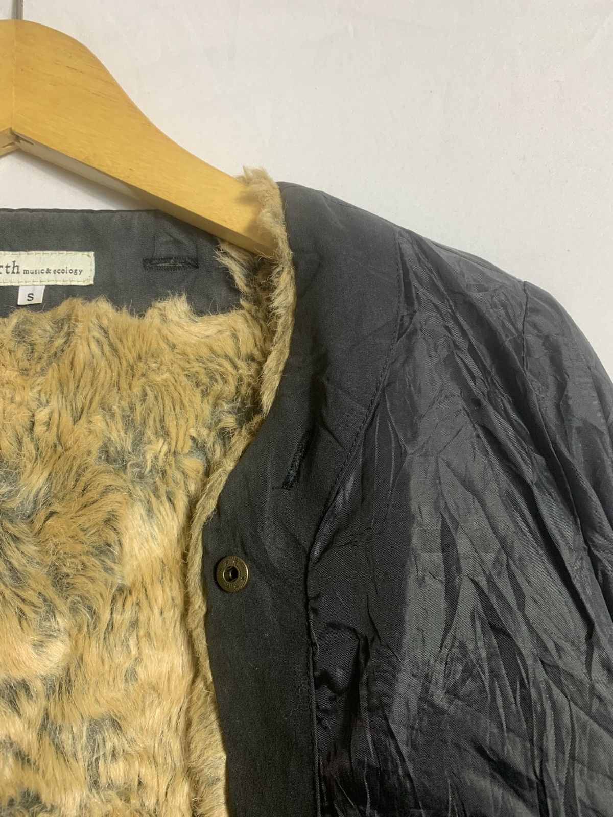 Japanese Brand Japanese Earth Fur Outer Jacket Size US S / EU 44-46 / 1 - 12 Thumbnail