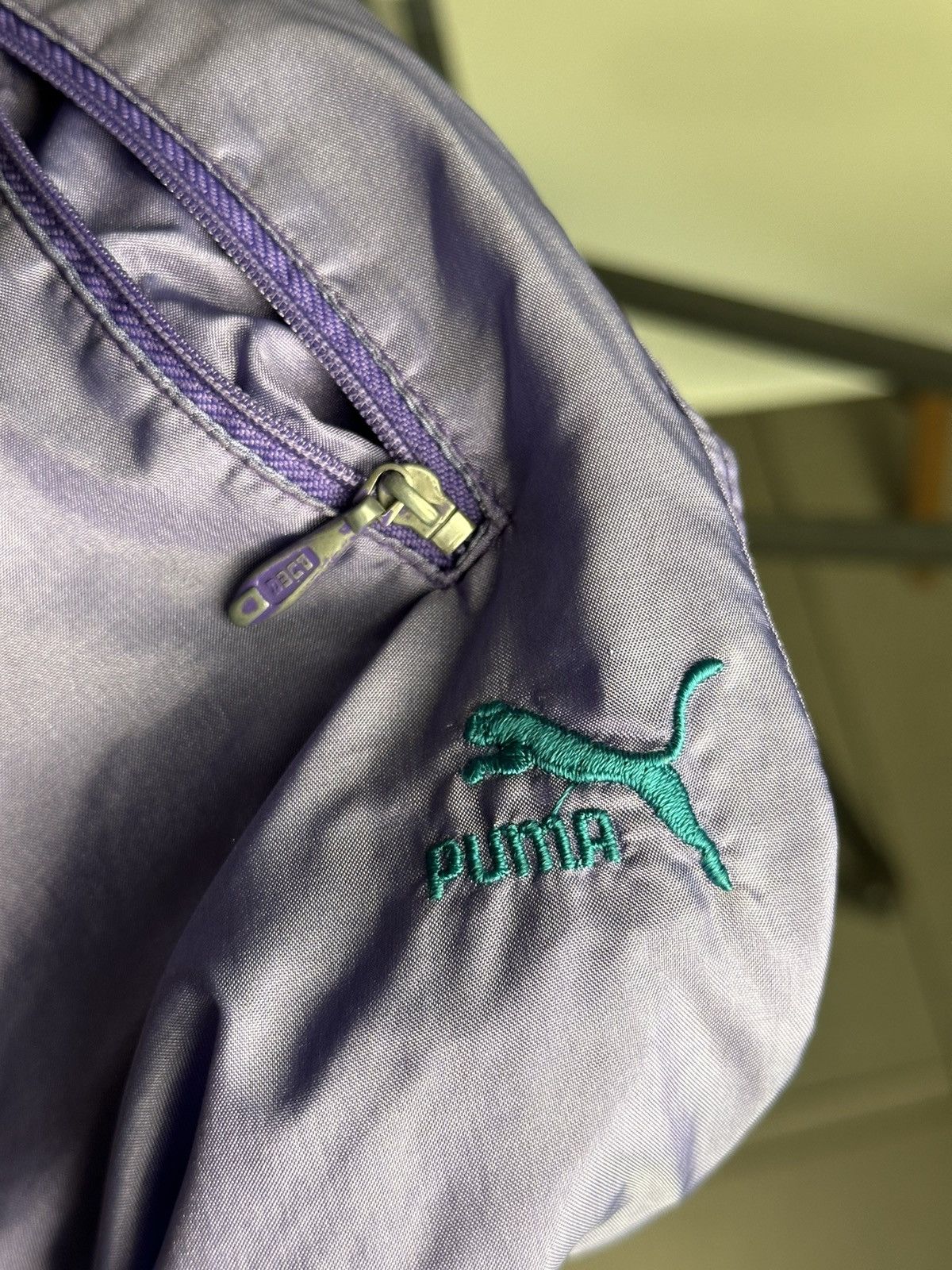 Puma Vintage Puma Nylon 90s Track Pants Size US 32 / EU 48 - 5 Thumbnail