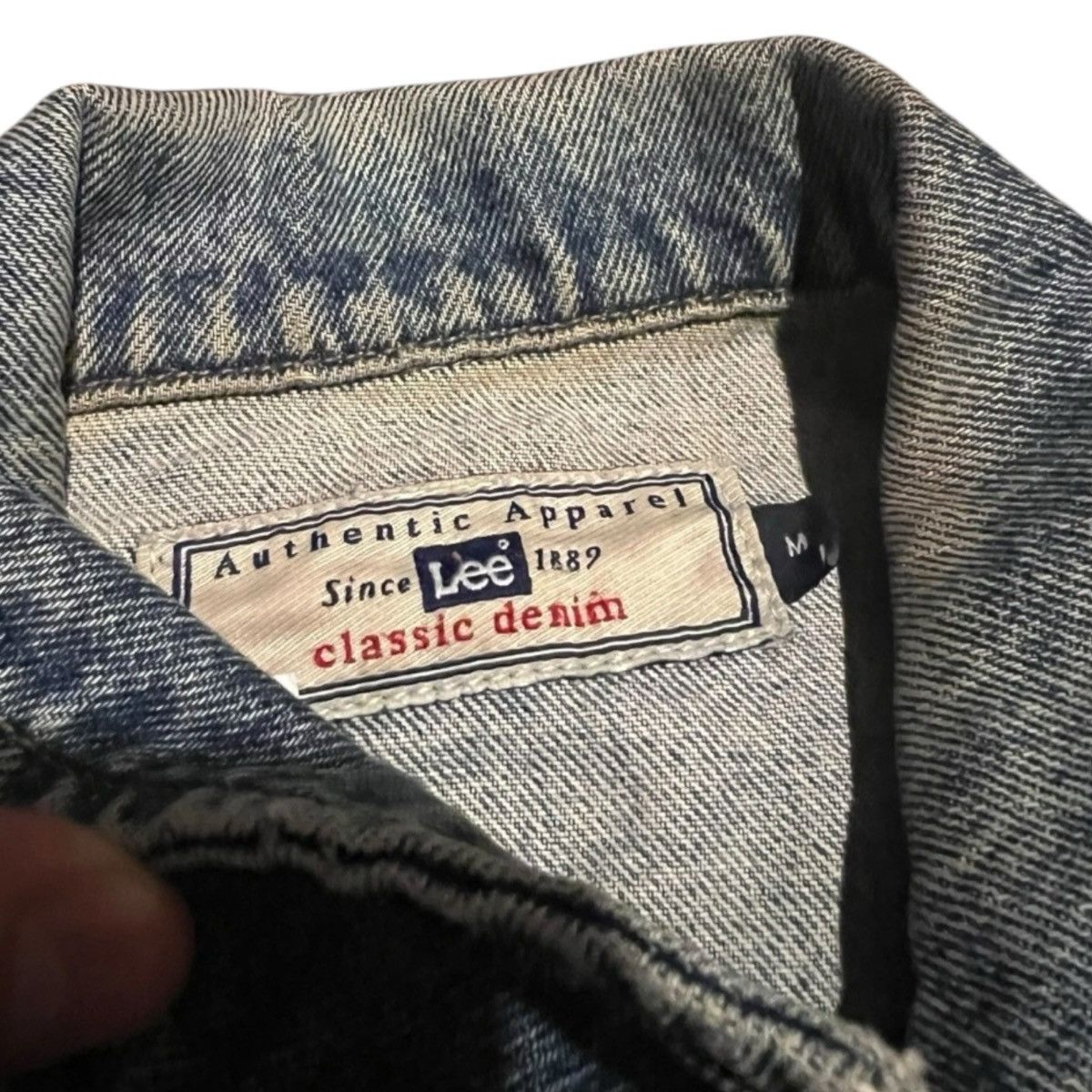 Lee Vintage Harley Davidson Lee Light Wash Jean Jacket Size US M / EU 48-50 / 2 - 3 Thumbnail