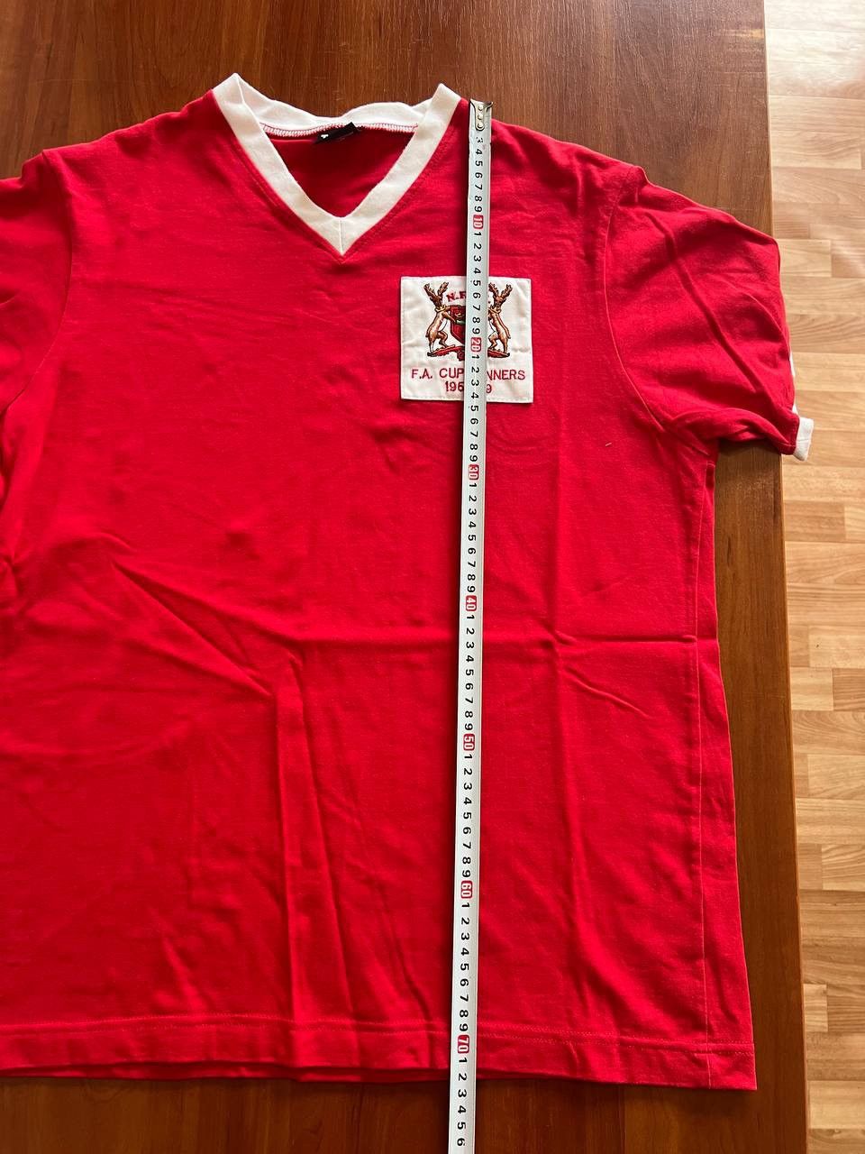 Vintage 1958/59 NOTTINGHAM FOREST FC REMAKE HOME SOCCER JERSEY XXL Size US XXL / EU 58 / 5 - 12 Thumbnail
