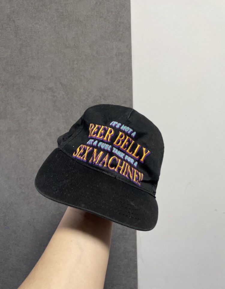 Vintage 💥Crazy Vintage Humor Cap Sex Machine Size ONE SIZE - 1 Thumbnail