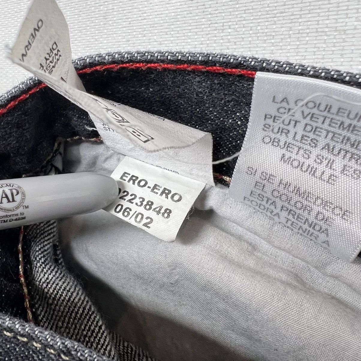 Tommy Hilfiger × Vintage Tommy Hilfiger Jeans Black Blasted Boyfriend Denim Faded Size 34" / US 12 / IT 48 - 14 Thumbnail