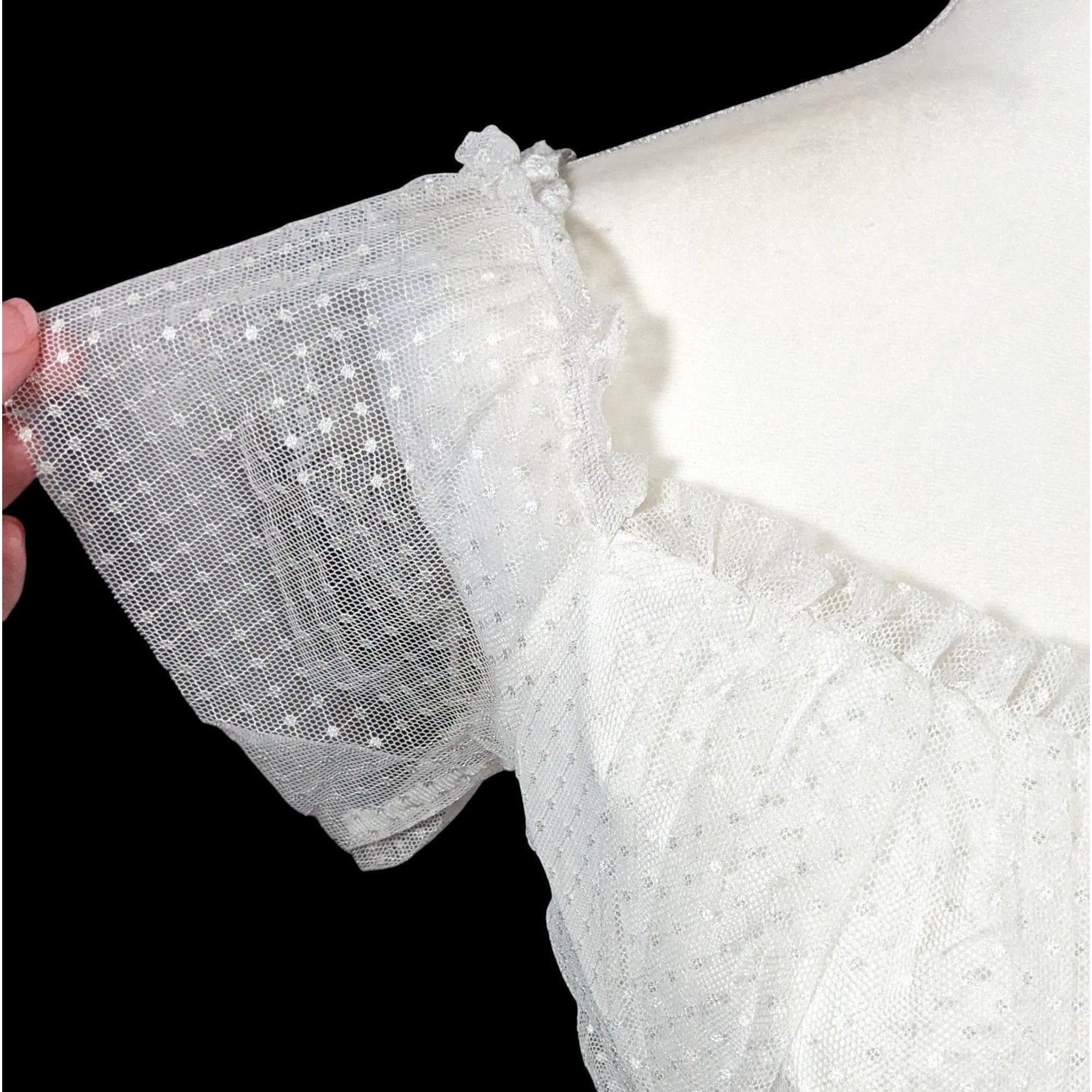 Lulus Lulus Regal Radiance Whimsical White Tiered Bustier Dress Si Size XL / US 12-14 / IT 48-50 - 4 Thumbnail