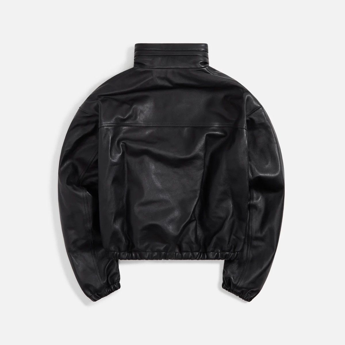 John Elliott John Elliott Leather Jumper Jacket – Black (Size Medium) Size US M / EU 48-50 / 2 - 2 Thumbnail