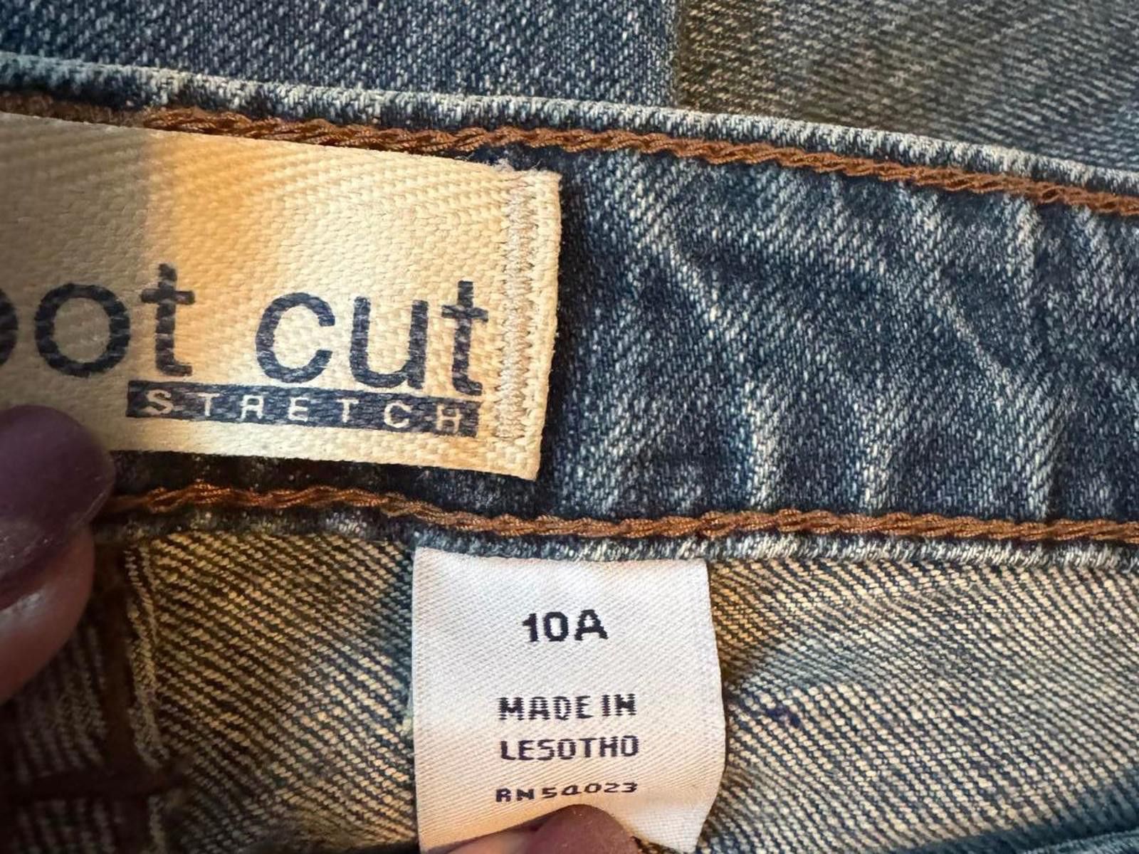 Gap GAP Boot Cut Stretch Jeans Size 10A Size 32" / US 10 / IT 46 - 3 Thumbnail