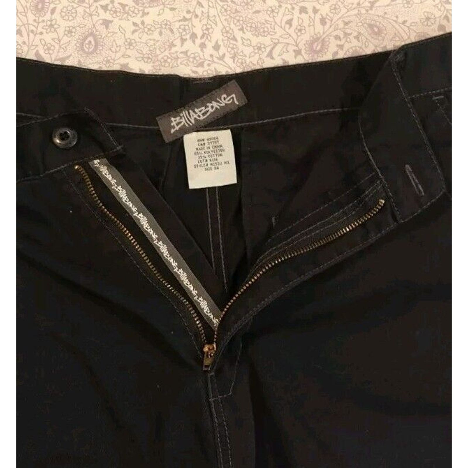 Billabong Old School! Billabong Black Skater Boardwalk Shorts 34 used Size US 34 / EU 50 - 3 Thumbnail