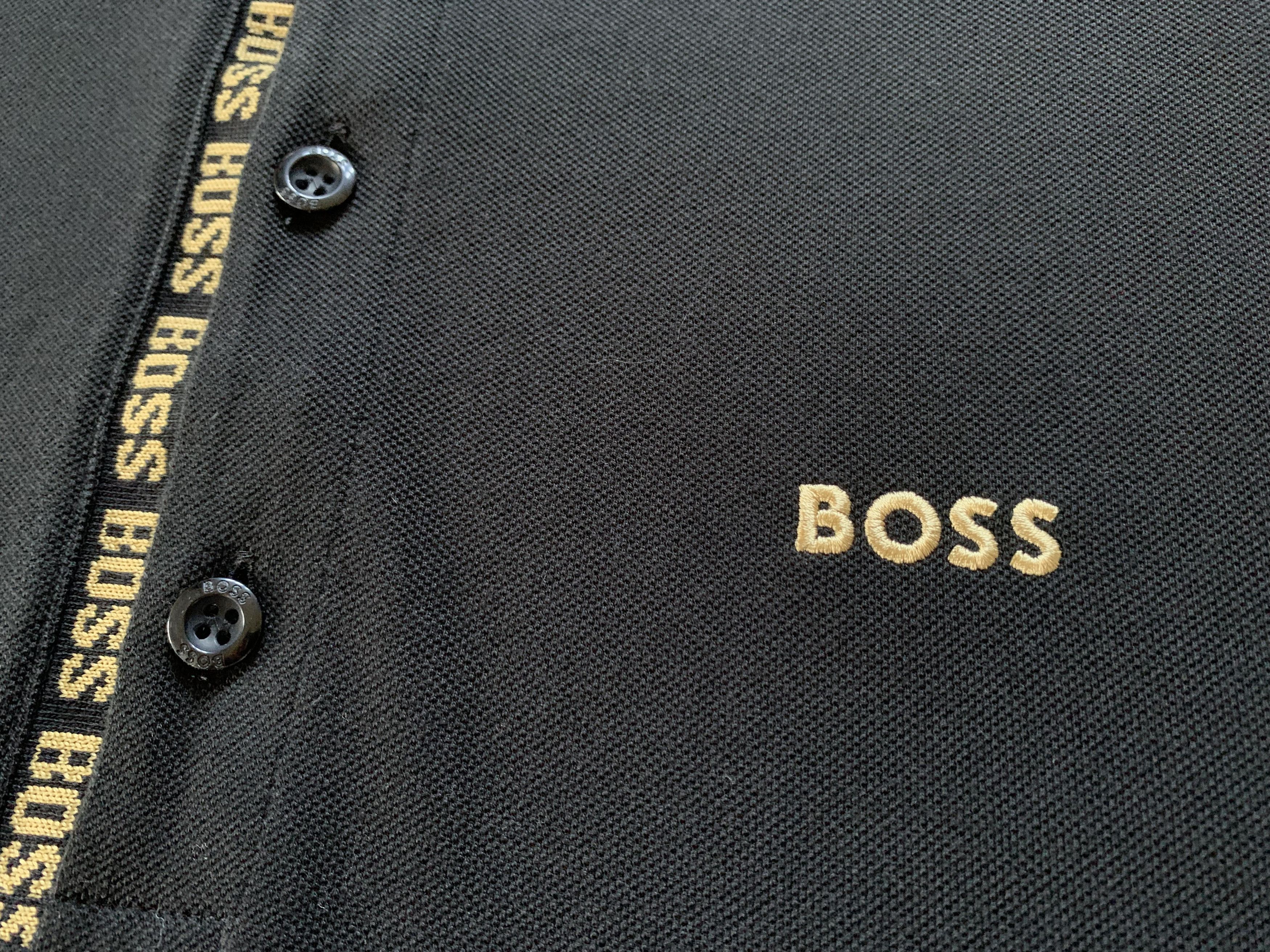 Hugo Boss Hugo Boss Slim Fit Pima Cotton Black Long Sleeve Polo Size US M / EU 48-50 / 2 - 5 Thumbnail