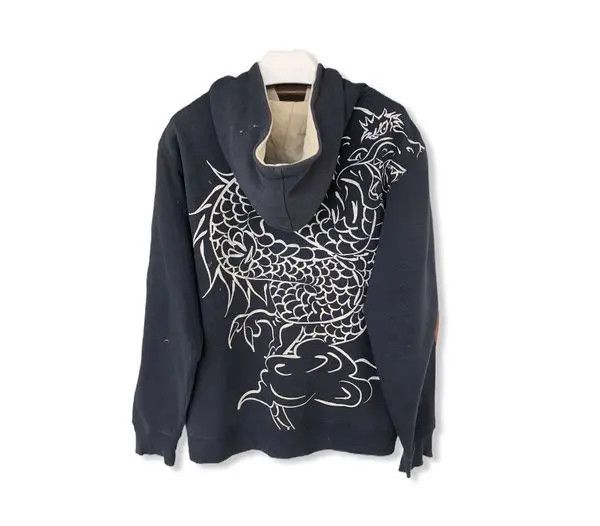 Japanese Brand Japanese Natural Vivration Embroidery Dragon Hoodies Size US M / EU 48-50 / 2 - 4 Thumbnail