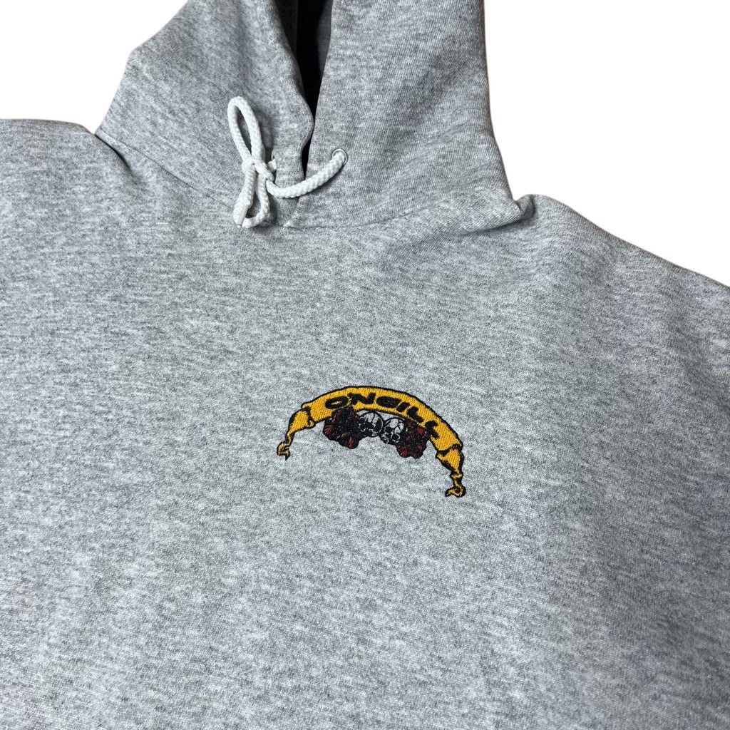 O'Neill × Vintage Rare Vintage VTG 90s Y2K O’Neil Bootleg Skull Bones Hoodie Size US XL / EU 56 / 4 - 4 Thumbnail