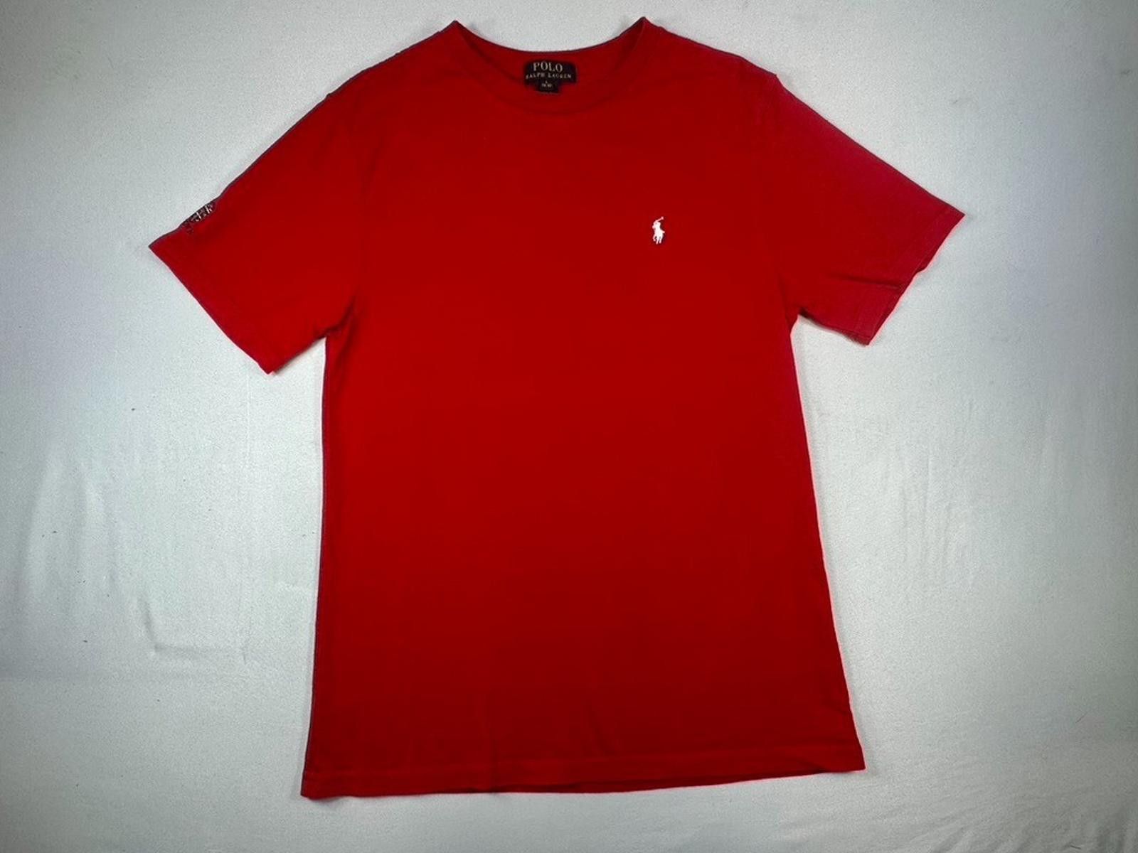 Polo Ralph Lauren Polo Ralph Lauren Brown University Logo T-Shirt Red Men L Size US L / EU 52-54 / 3 - 1 Thumbnail