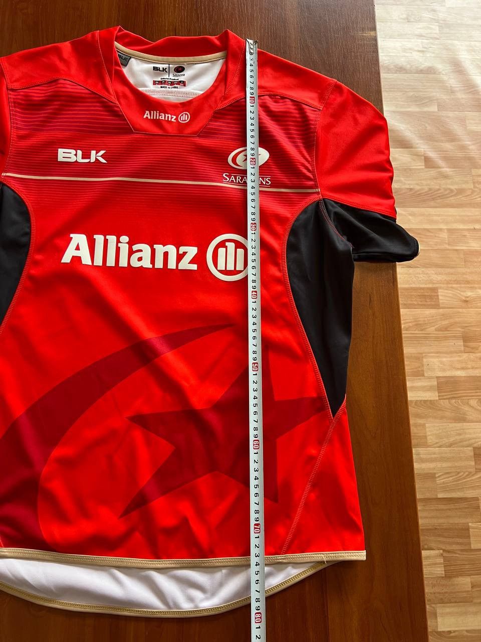 Sports Specialties 2016/17 SARACENS BLK ALLIANZ AWAY RUGBY JERSEY SHIRT SIZE L Size US L / EU 52-54 / 3 - 13 Thumbnail